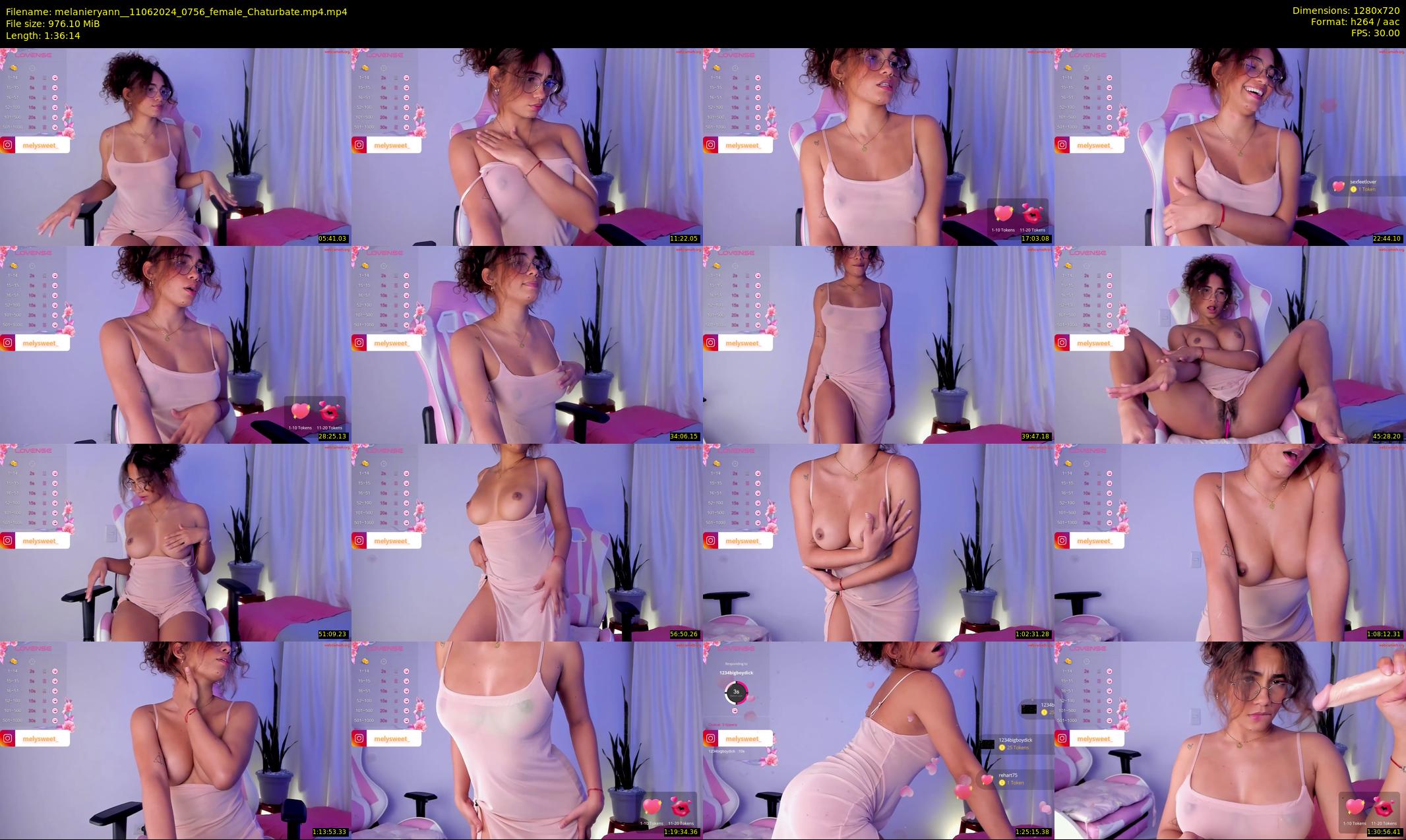 melanieryann_ — 97 minute Chaturbate female cam show recording, 720p, Jun 11, 2024