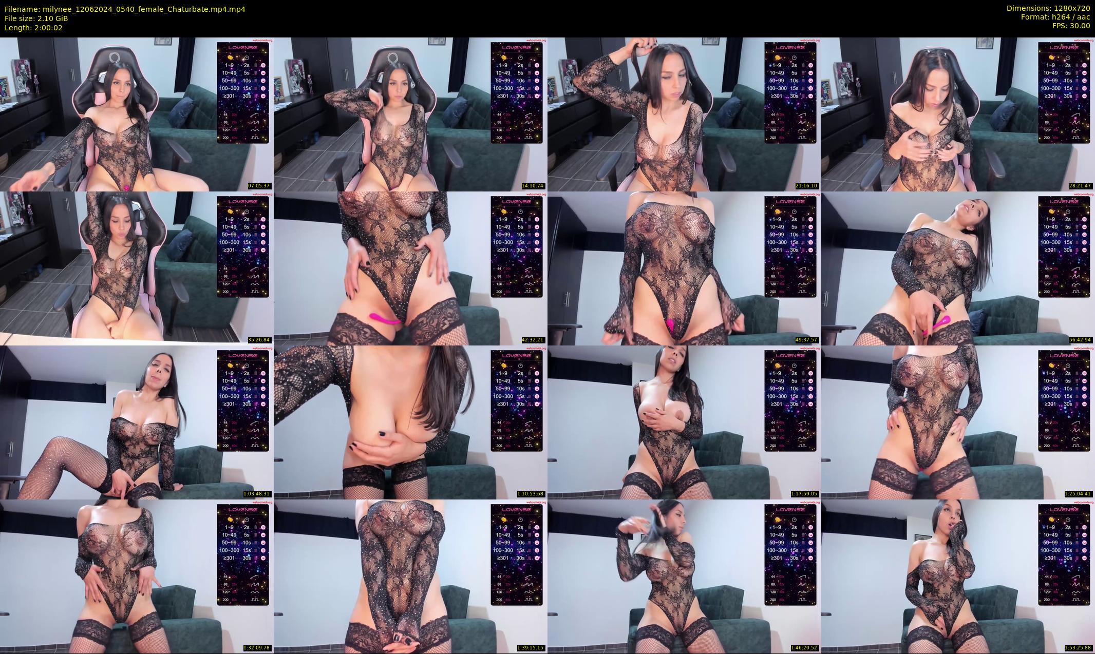 milynee — 121 minute Chaturbate female cam show recording, 720p, Jun 12, 2024