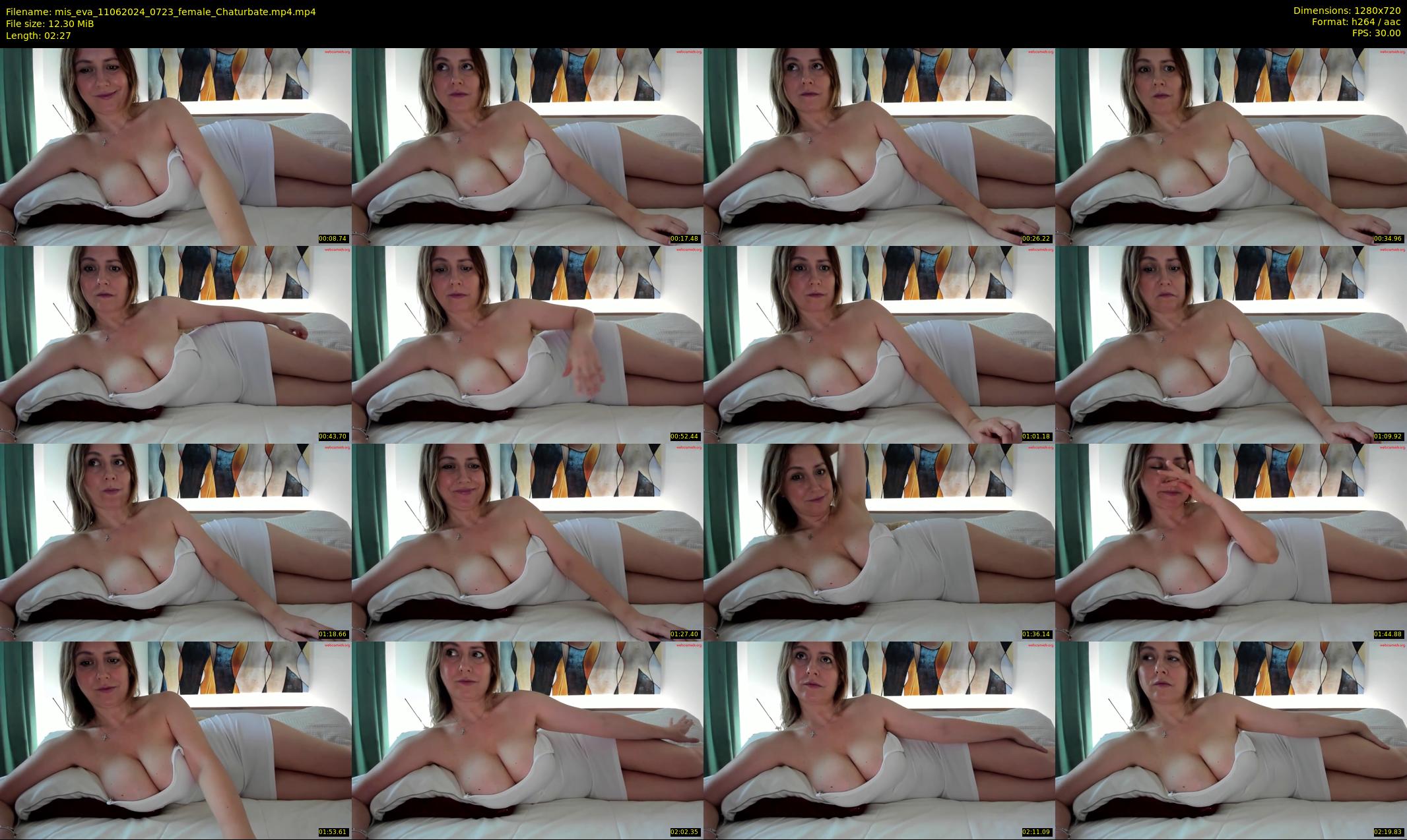 mis_eva — 3 minute Chaturbate female cam show recording, 720p, Jun 11, 2024