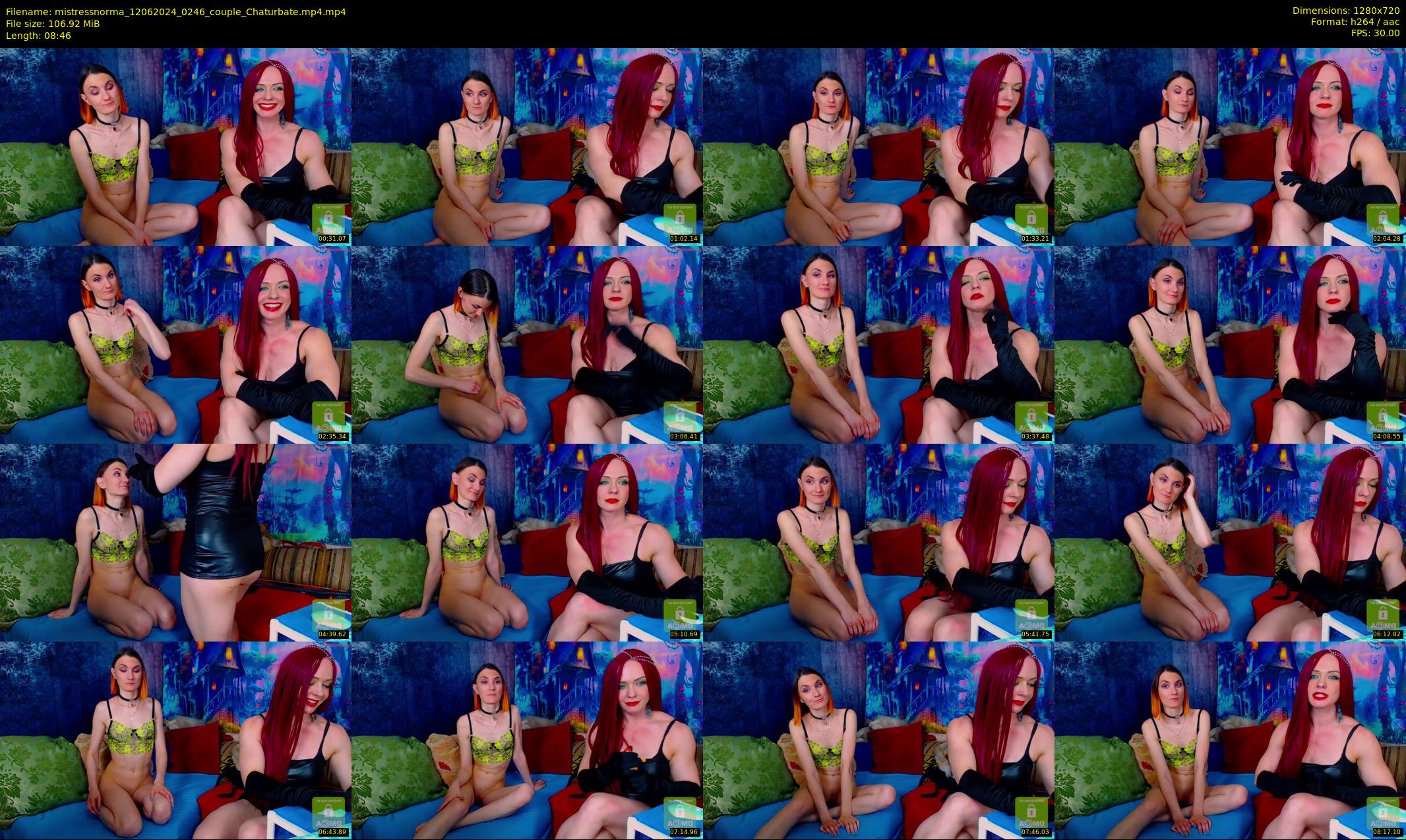 mistressnorma — 9 minute Chaturbate female cam show recording, 720p, Jun 12, 2024