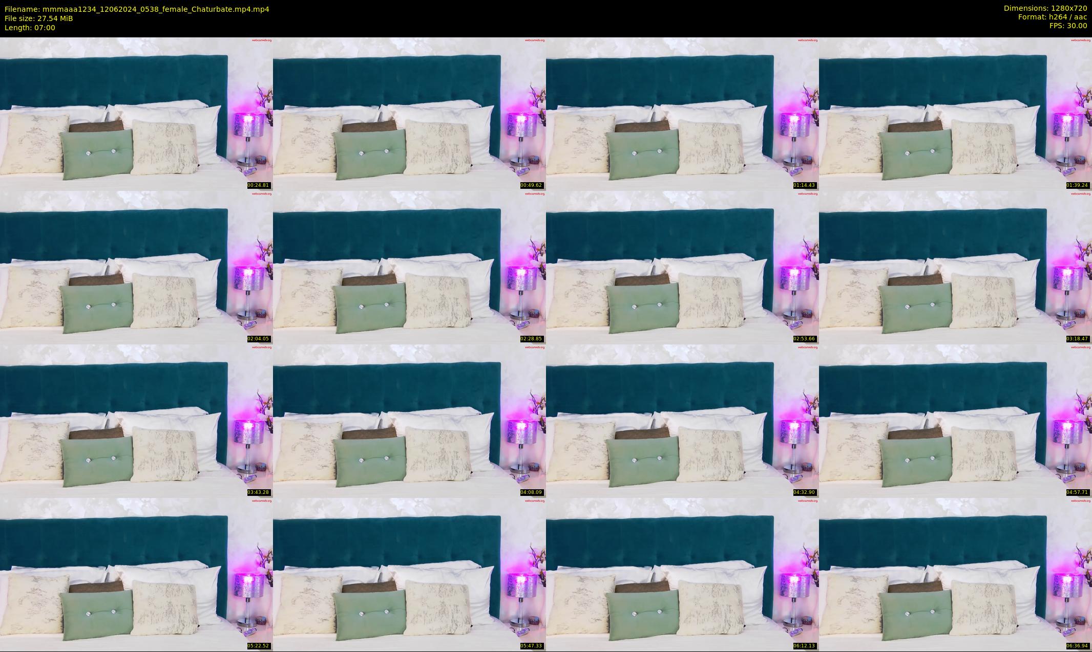 mmmaaa1234 — 7 minute Chaturbate female cam show recording, 720p, Jun 12, 2024