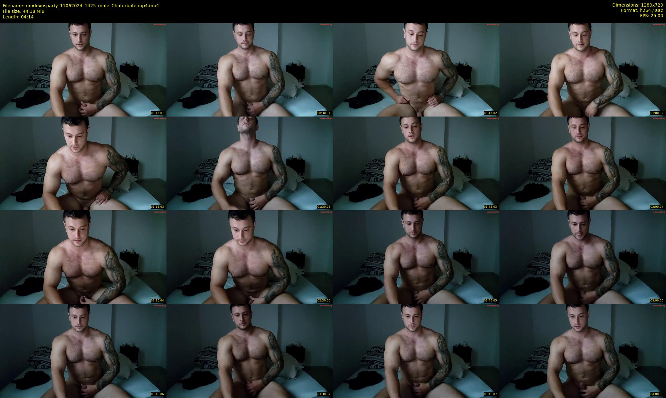 modexusparty — 5 minute Chaturbate male cam show recording, 720p, Jun 11, 2024