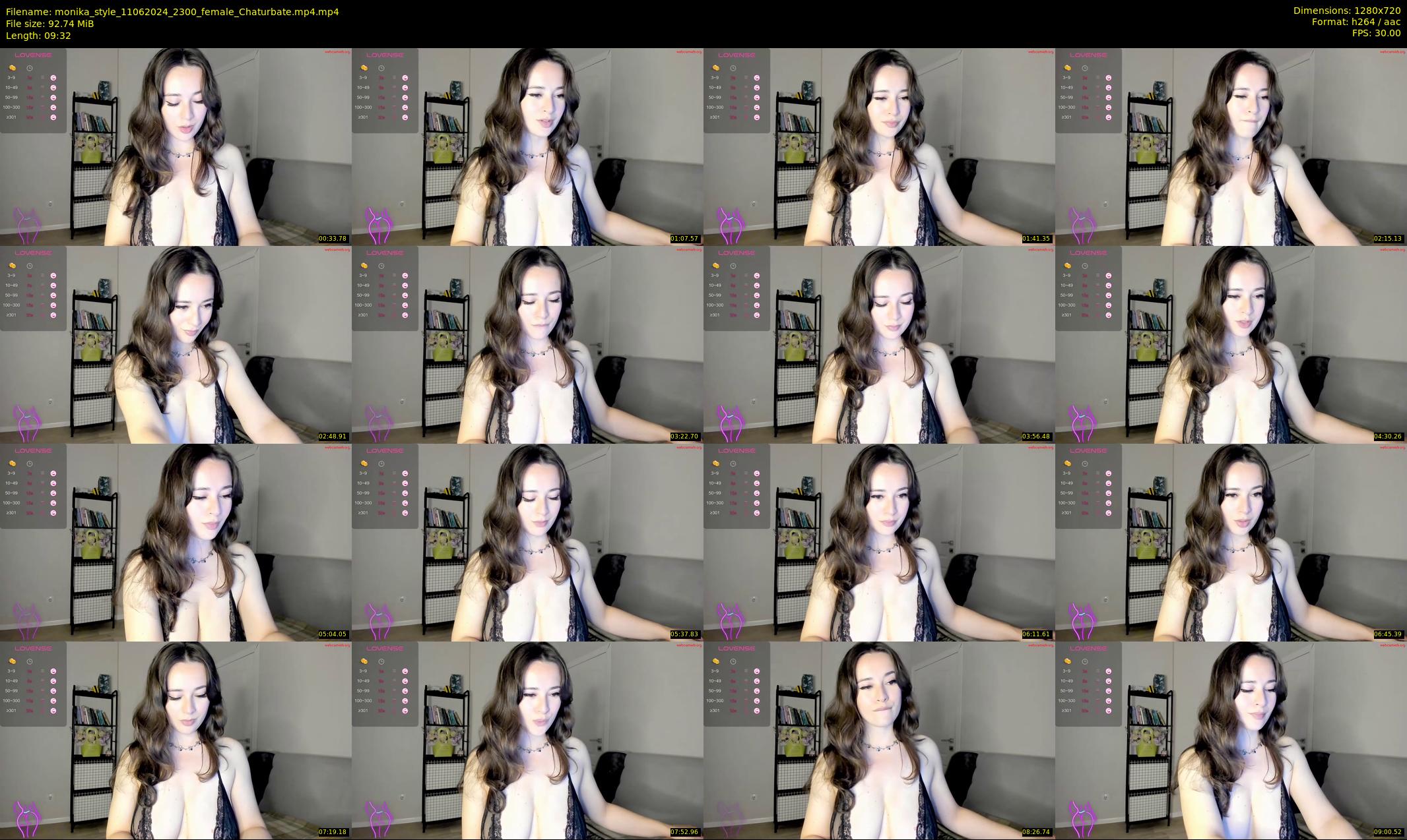 monika_style — 10 minute Chaturbate female cam show recording, 720p, Jun 11, 2024