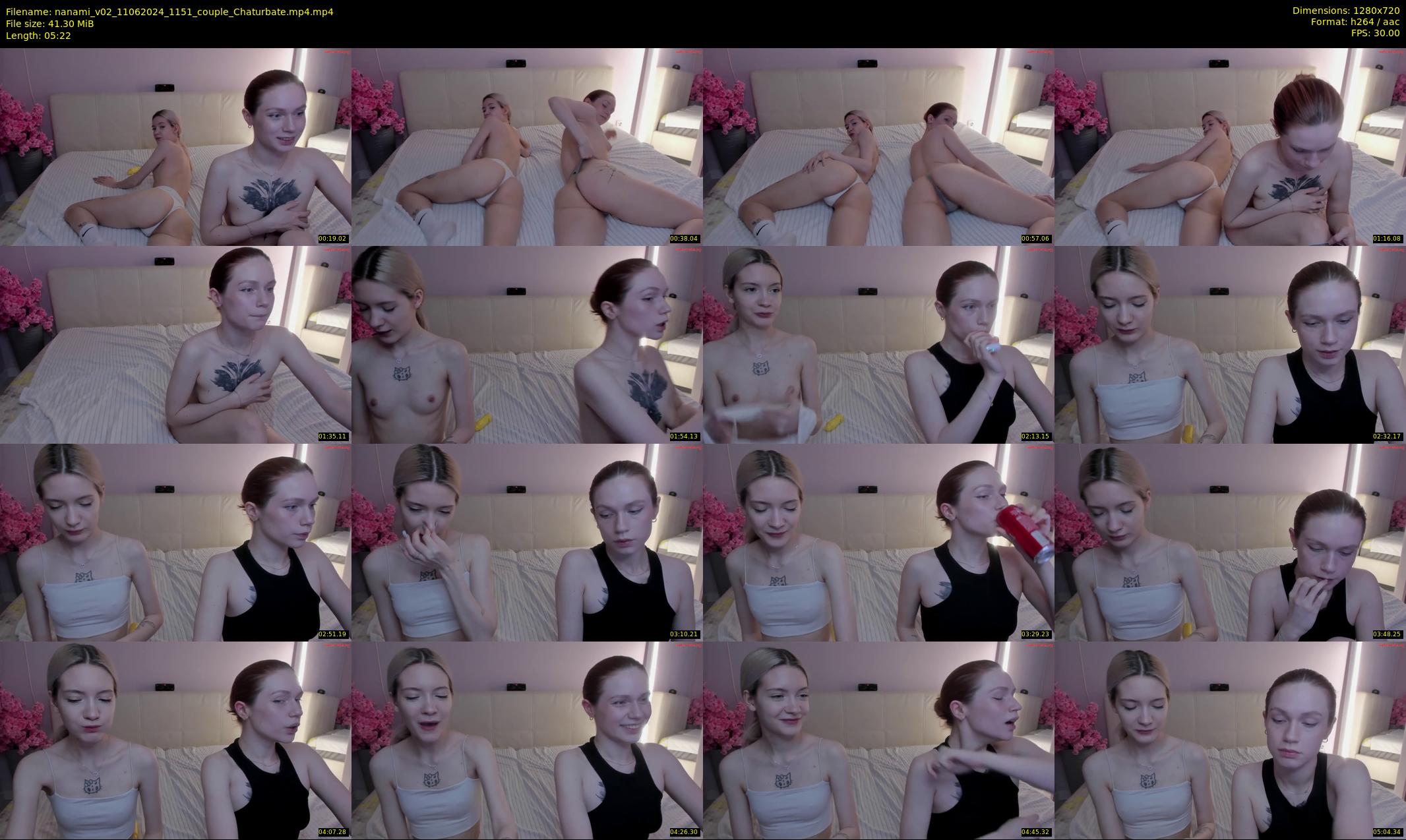 nanami_v02 — 6 minute Chaturbate couple cam show recording, 720p, Jun 11, 2024