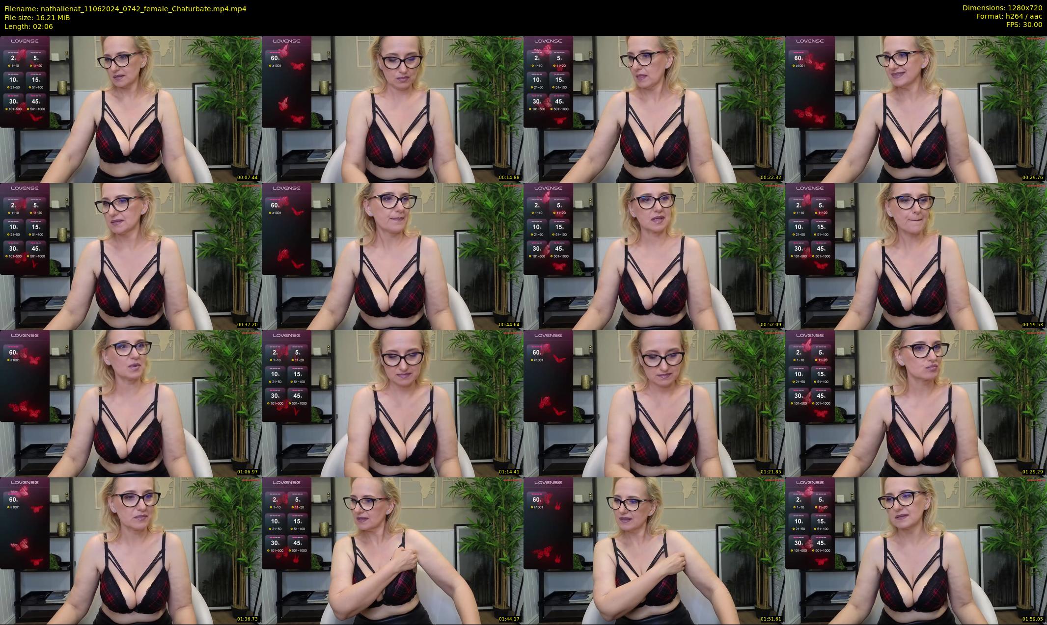 nathalienat — 3 minute Chaturbate female cam show recording, 720p, Jun 11, 2024