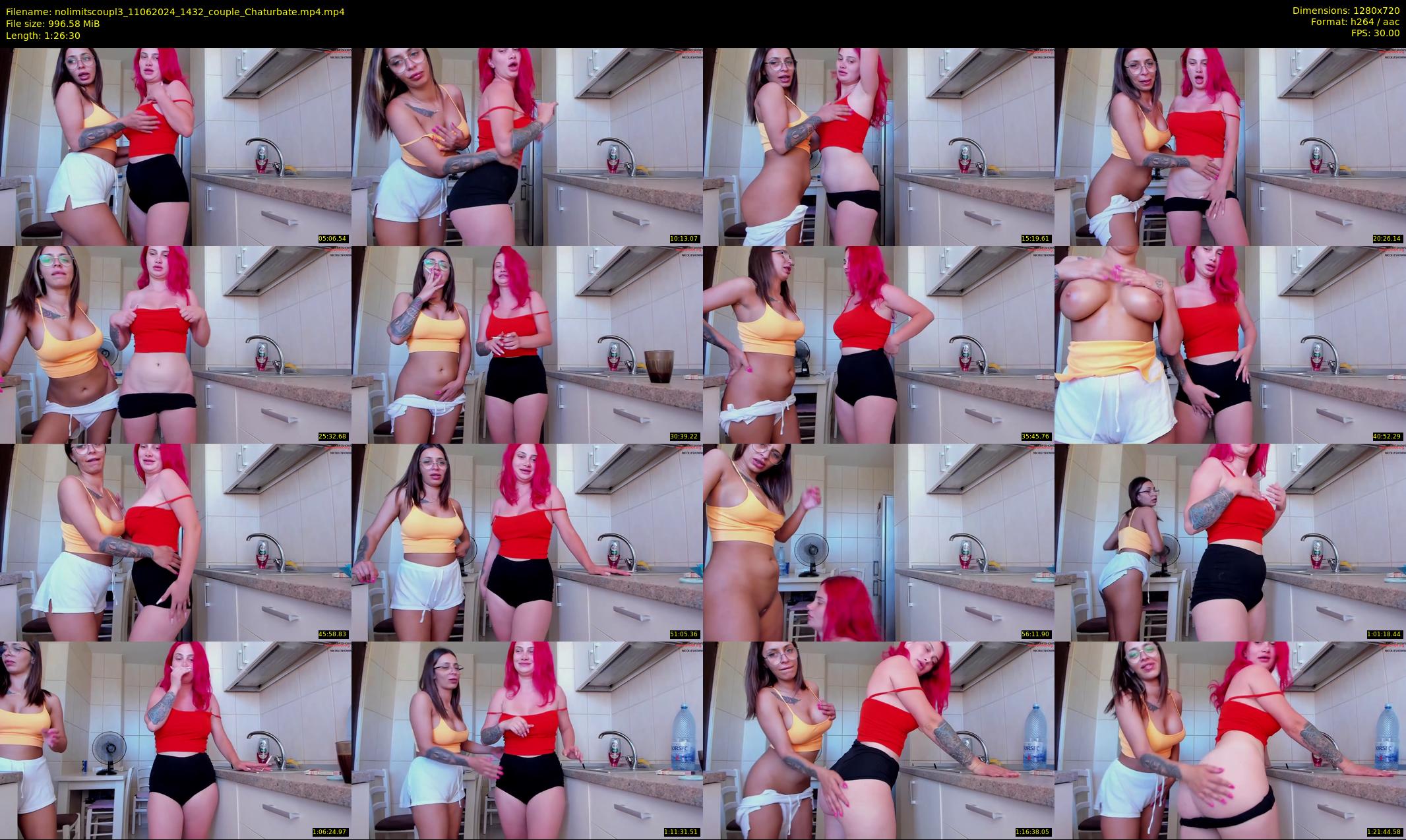 nolimitscoupl3 — 87 minute Chaturbate couple cam show recording, 720p, Jun 11, 2024