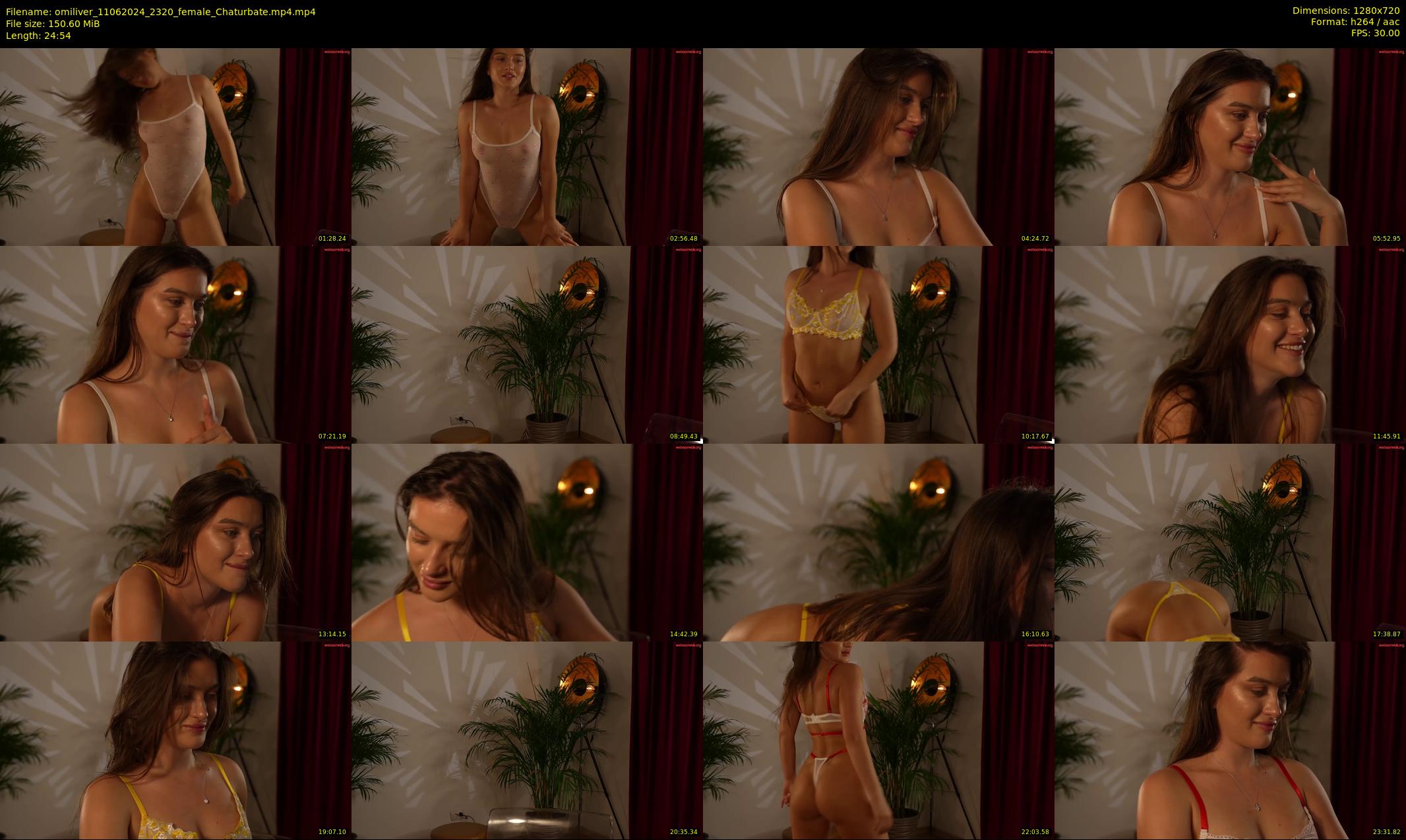 omiliver — 25 minute Chaturbate female cam show recording, 720p, Jun 11, 2024