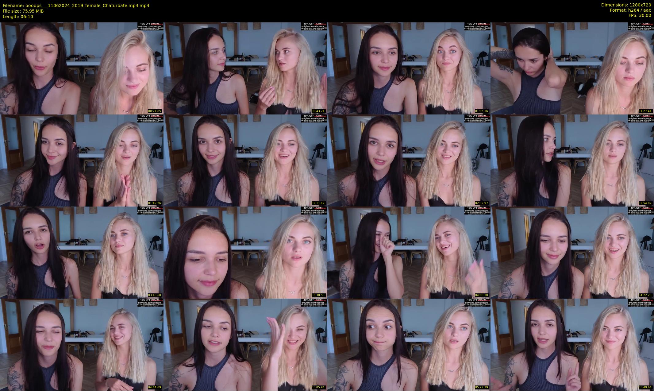 oooops__ — 7 minute Chaturbate female cam show recording, 720p, Jun 11, 2024