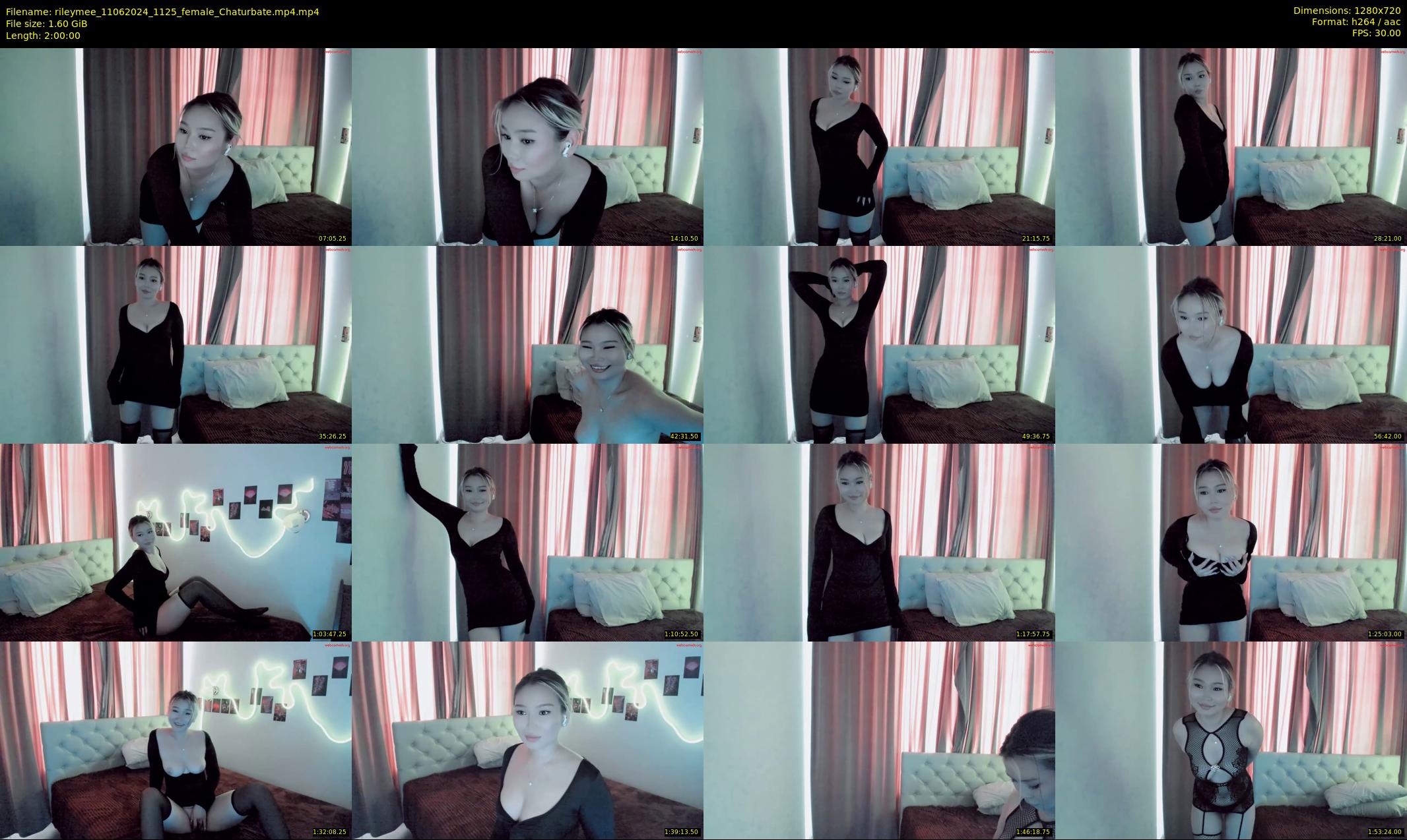 rileymee — 120 minute Chaturbate female cam show recording, 720p, Jun 11, 2024