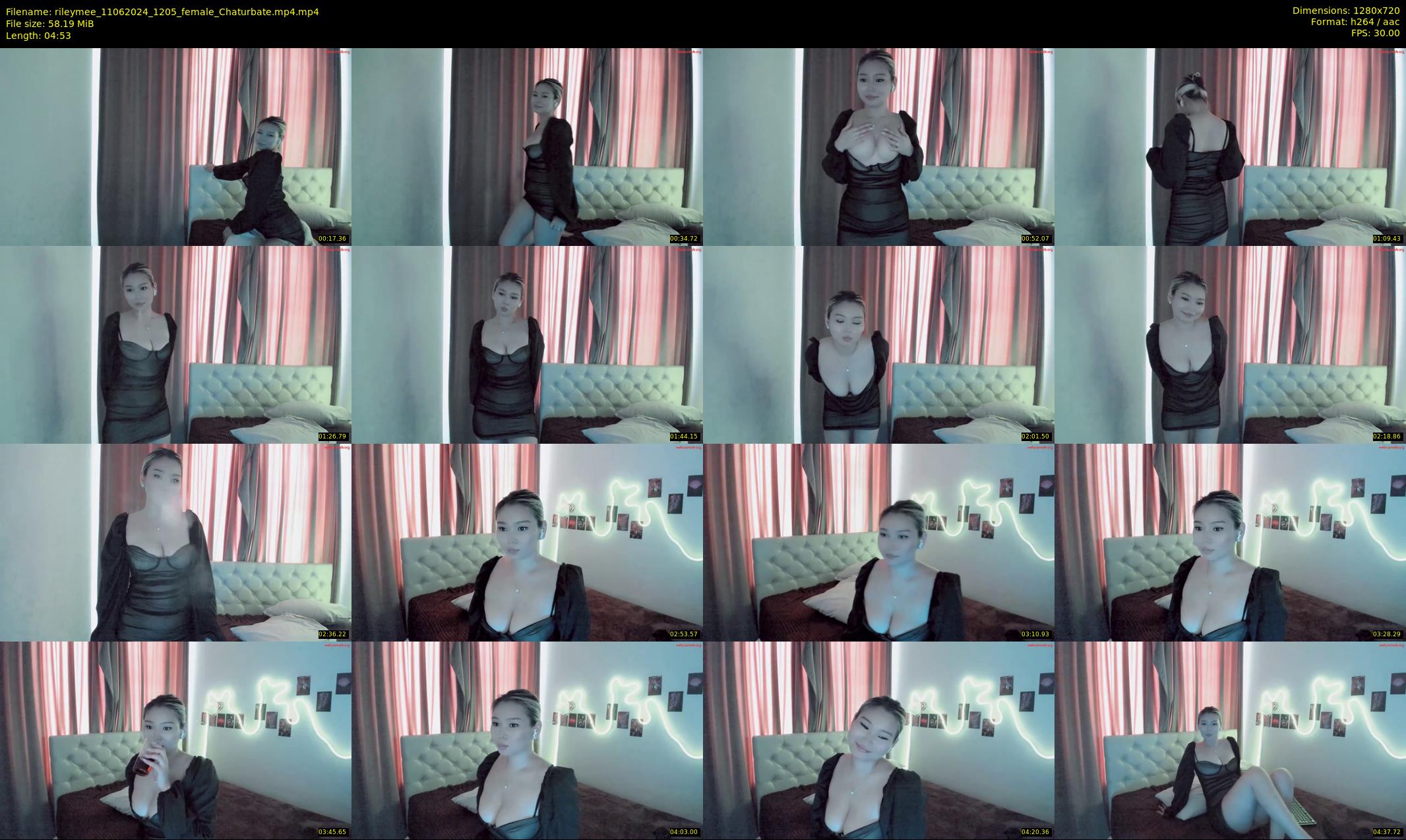 rileymee — 5 minute Chaturbate female cam show recording, 720p, Jun 11, 2024