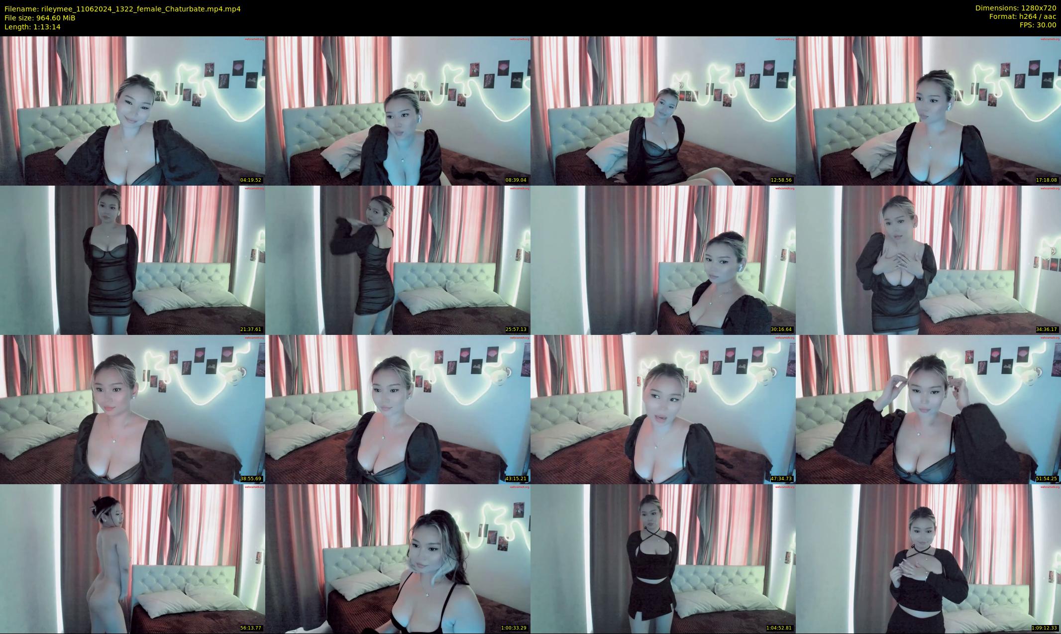 rileymee — 74 minute Chaturbate female cam show recording, 720p, Jun 11, 2024