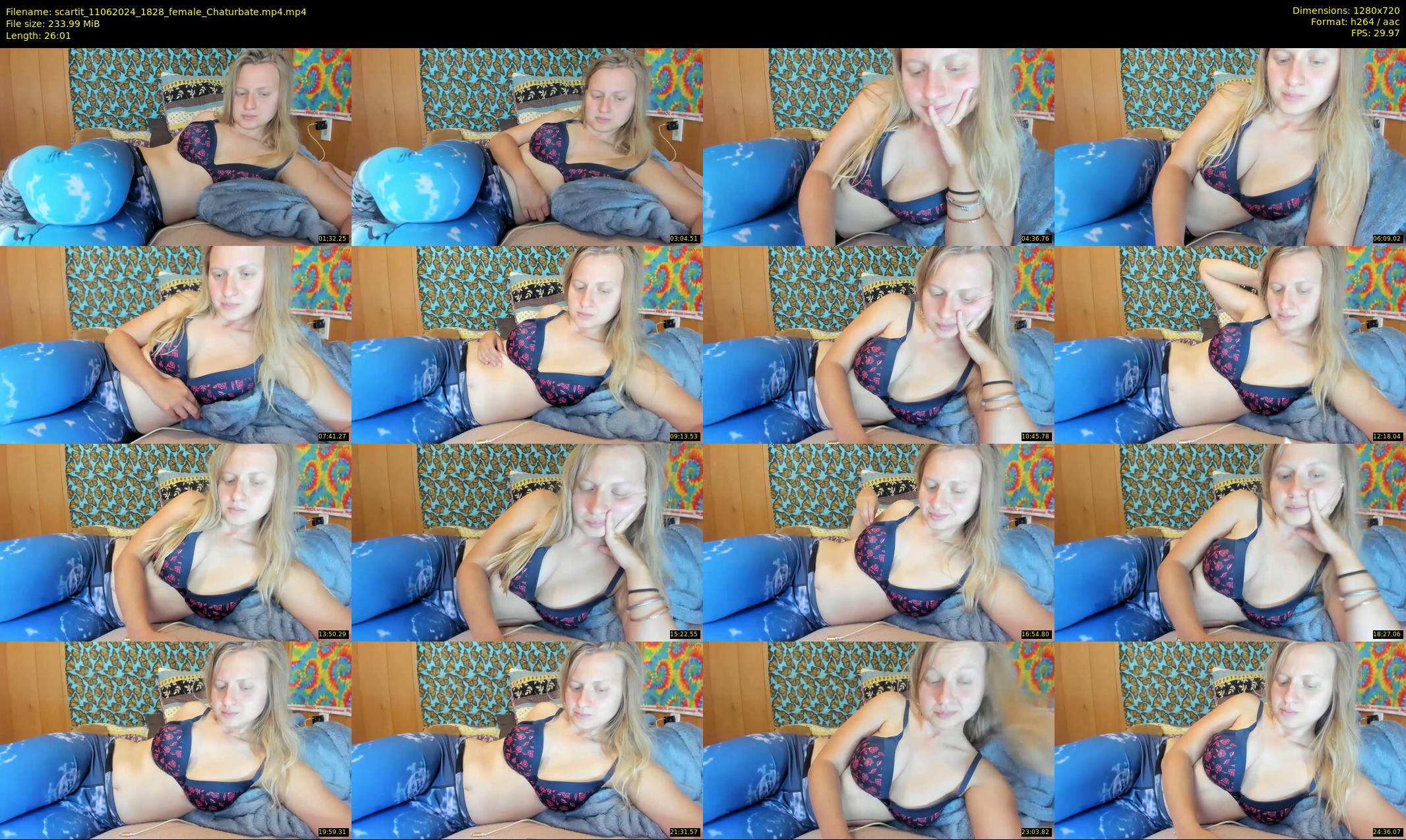 scartit — 27 minute Chaturbate female cam show recording, 720p, Jun 11, 2024