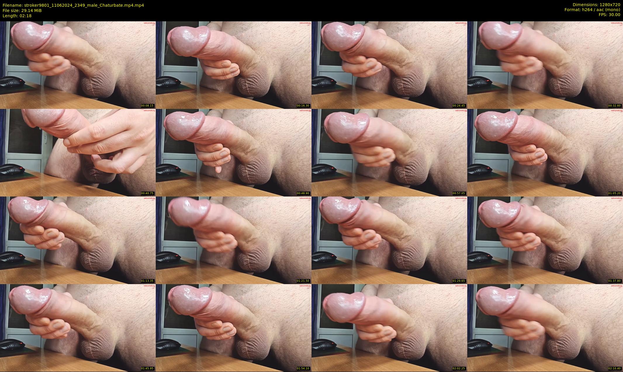 stroker9801 — 3 minute Chaturbate male cam show recording, 720p, Jun 11, 2024