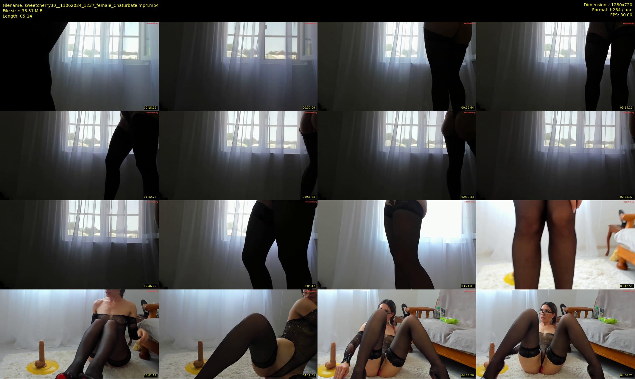 sweetcherry30_ — 6 minute Chaturbate female cam show recording, 720p, Jun 11, 2024