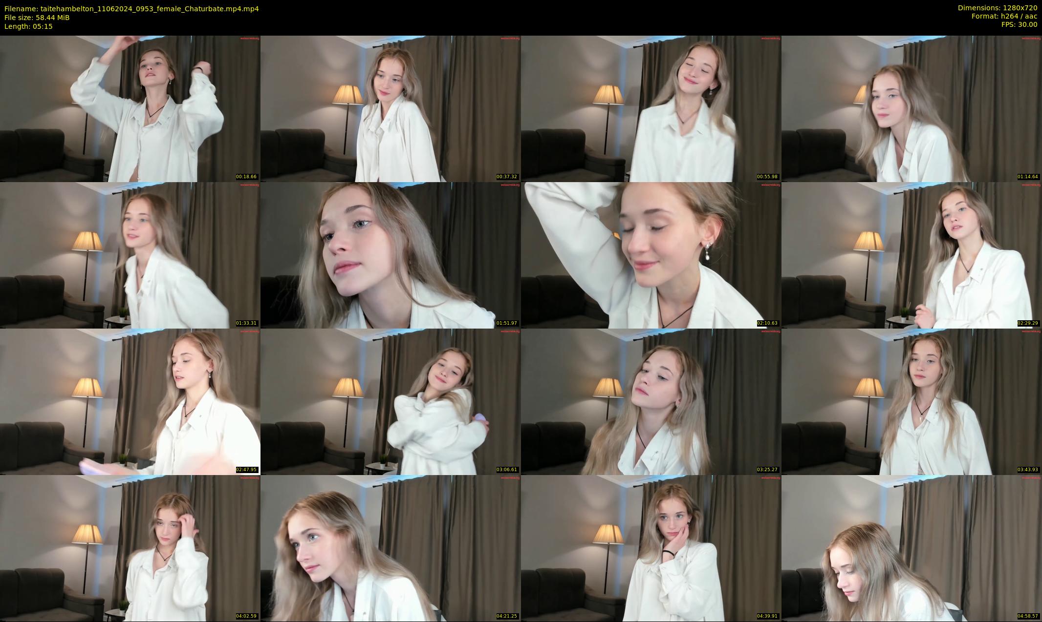 taitehambelton — 6 minute Chaturbate female cam show recording, 720p, Jun 11, 2024
