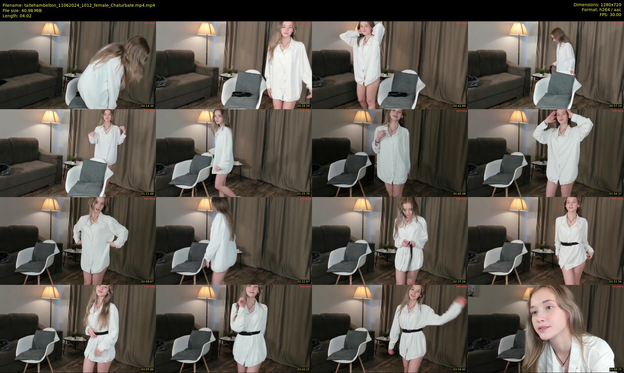 taitehambelton — 5 minute Chaturbate female cam show recording, 720p, Jun 11, 2024