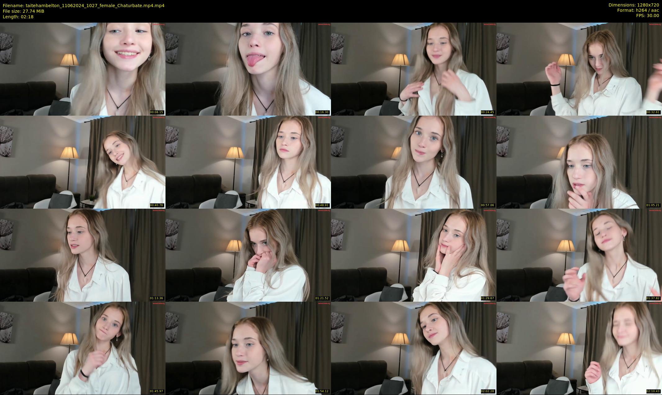 taitehambelton — 3 minute Chaturbate female cam show recording, 720p, Jun 11, 2024