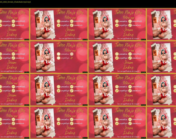 tattoo_ninja_kitty — 47 minute Chaturbate female cam show recording, 720p, Jun 11, 2024