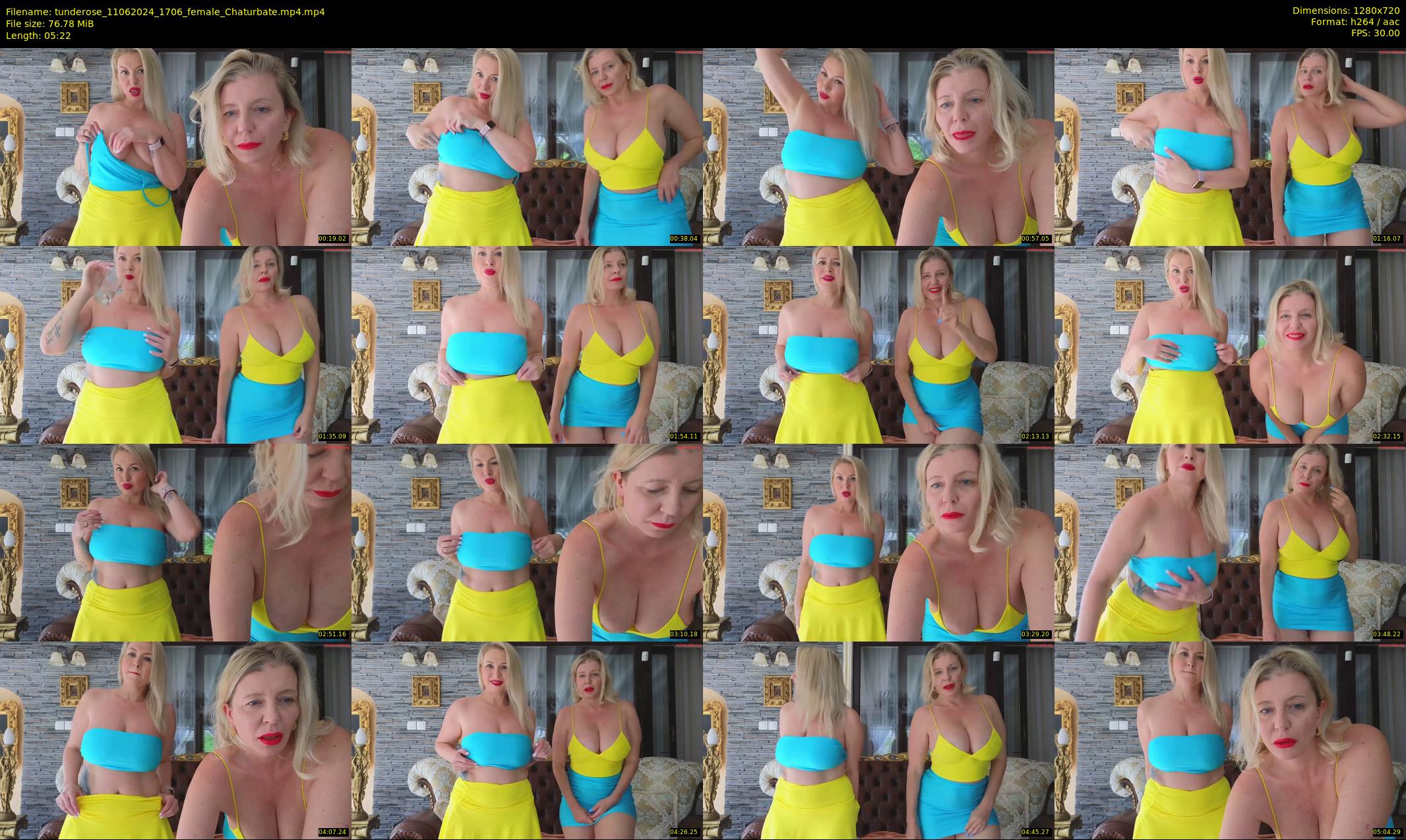 tunderose — 6 minute Chaturbate female cam show recording, 720p, Jun 11, 2024