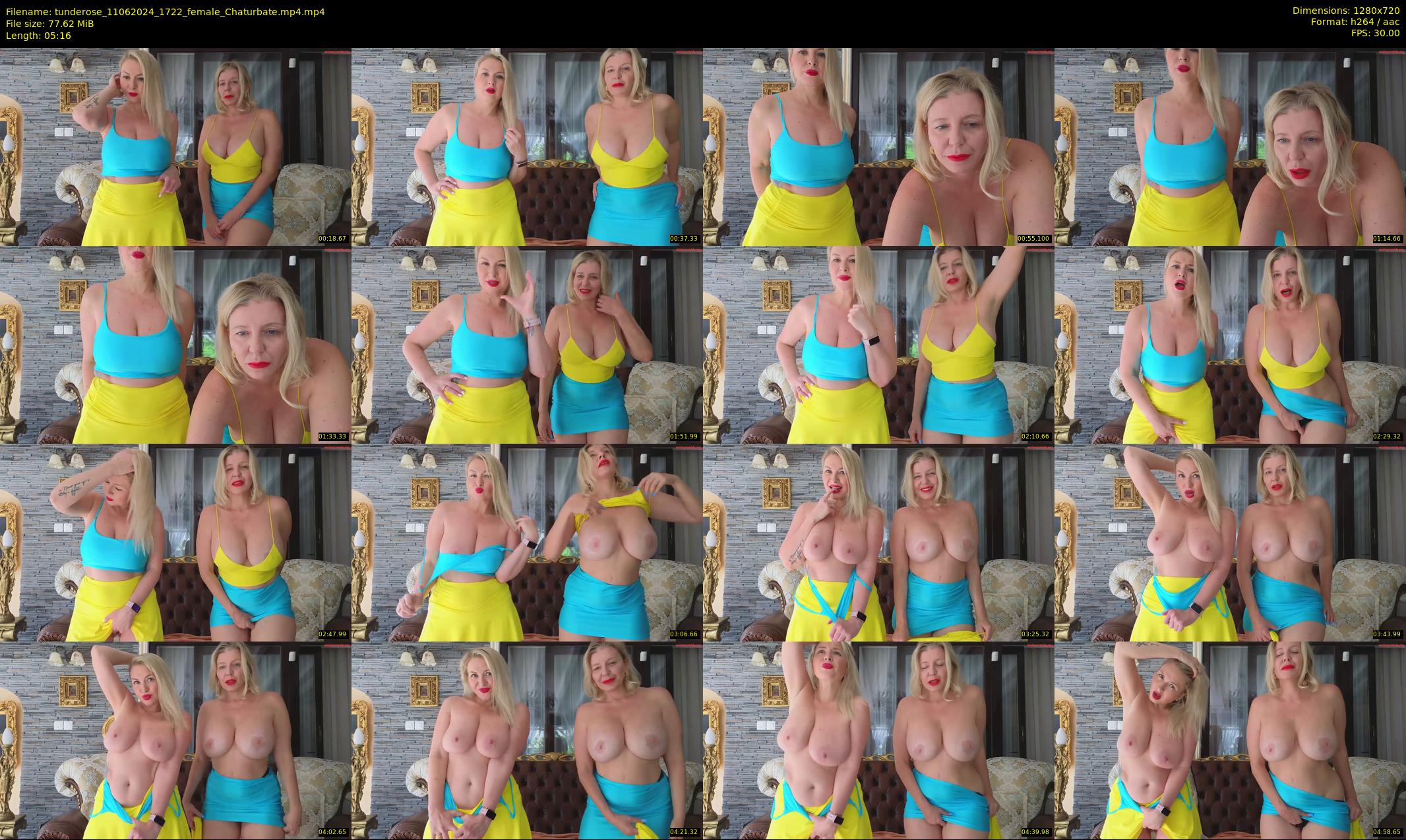 tunderose — 6 minute Chaturbate female cam show recording, 720p, Jun 11, 2024