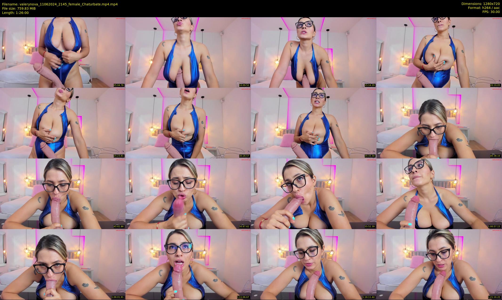 valerynova — 86 minute Chaturbate female cam show recording, 720p, Jun 11, 2024