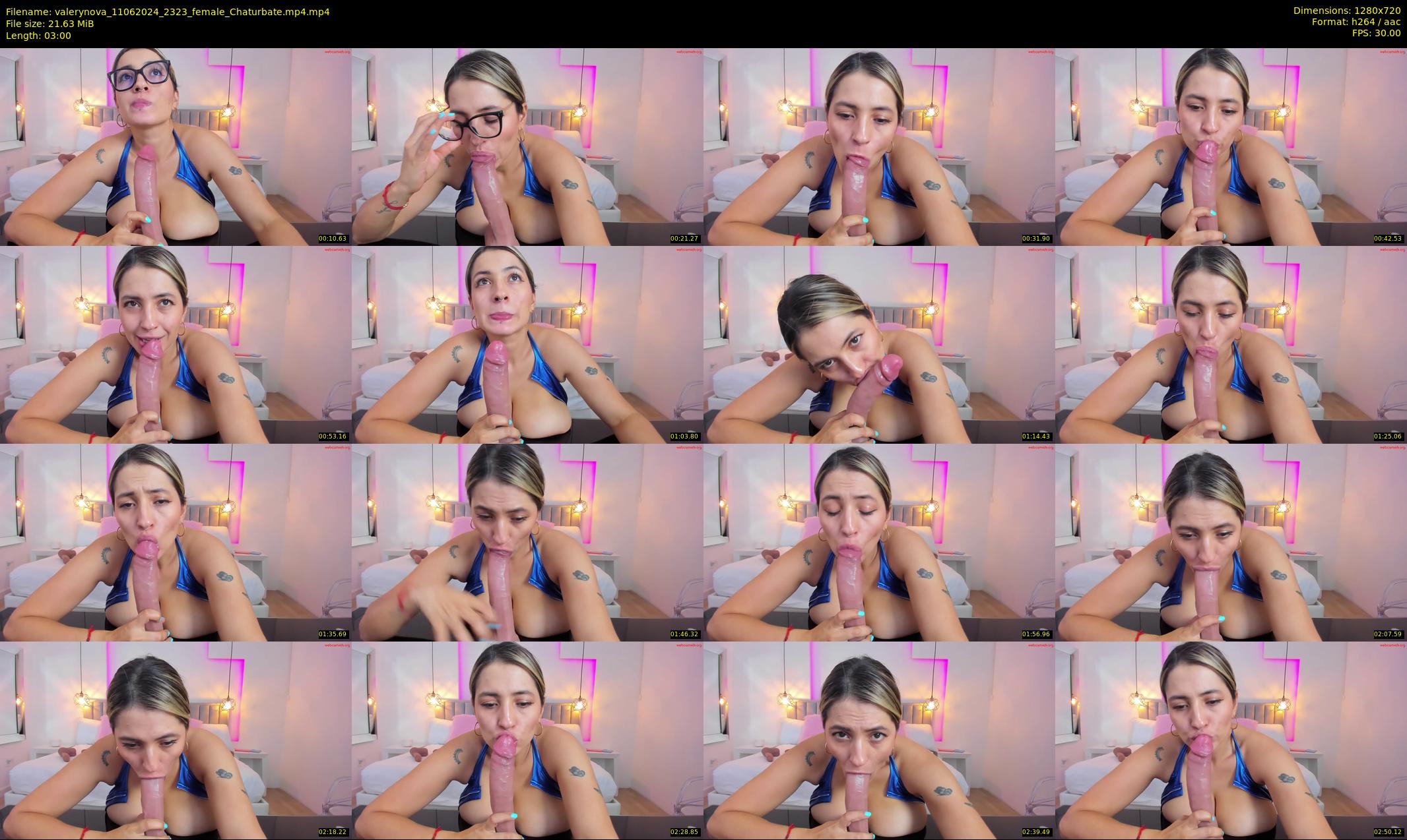 valerynova — 3 minute Chaturbate female cam show recording, 720p, Jun 11, 2024