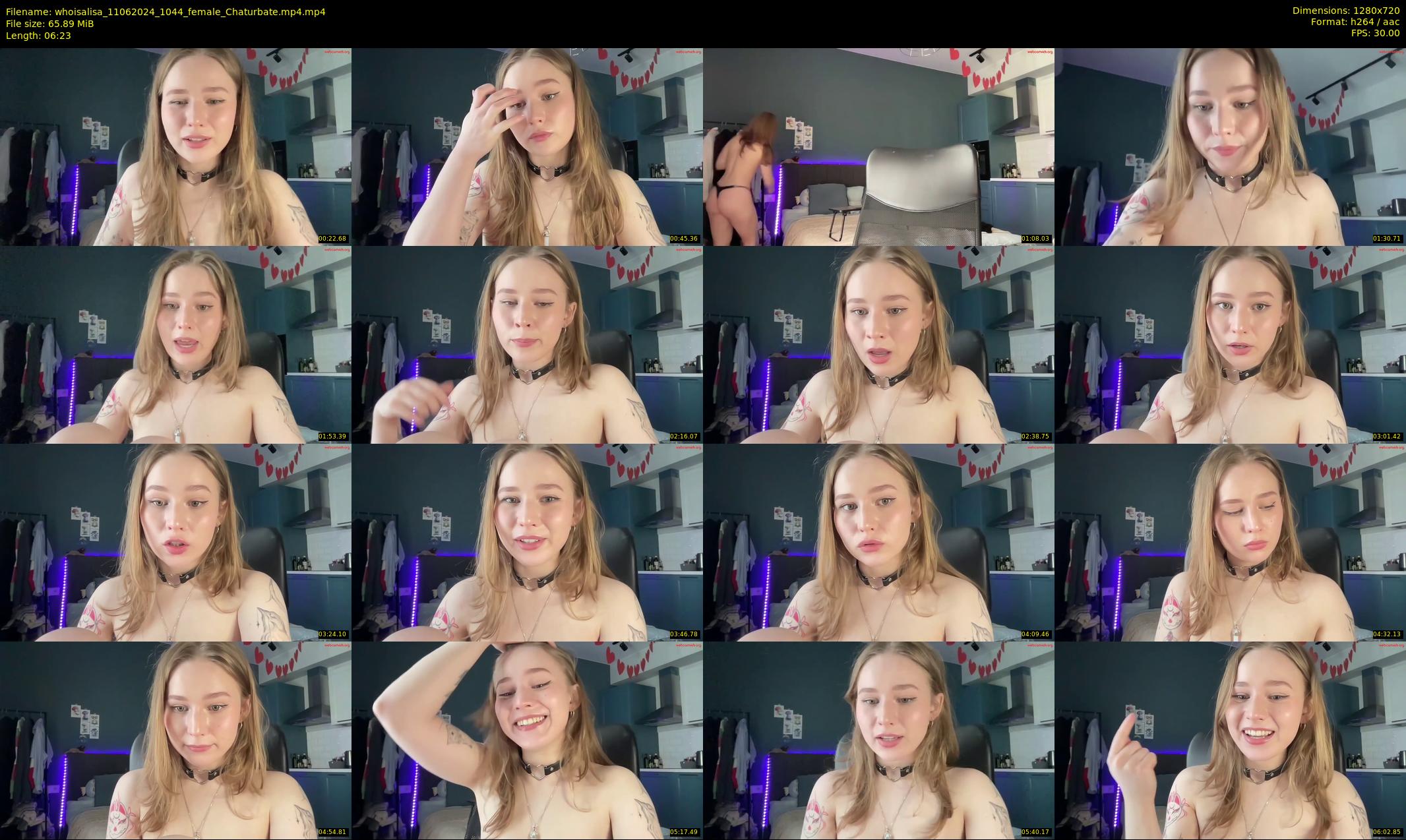whoisalisa — 7 minute Chaturbate female cam show recording, 720p, Jun 11, 2024