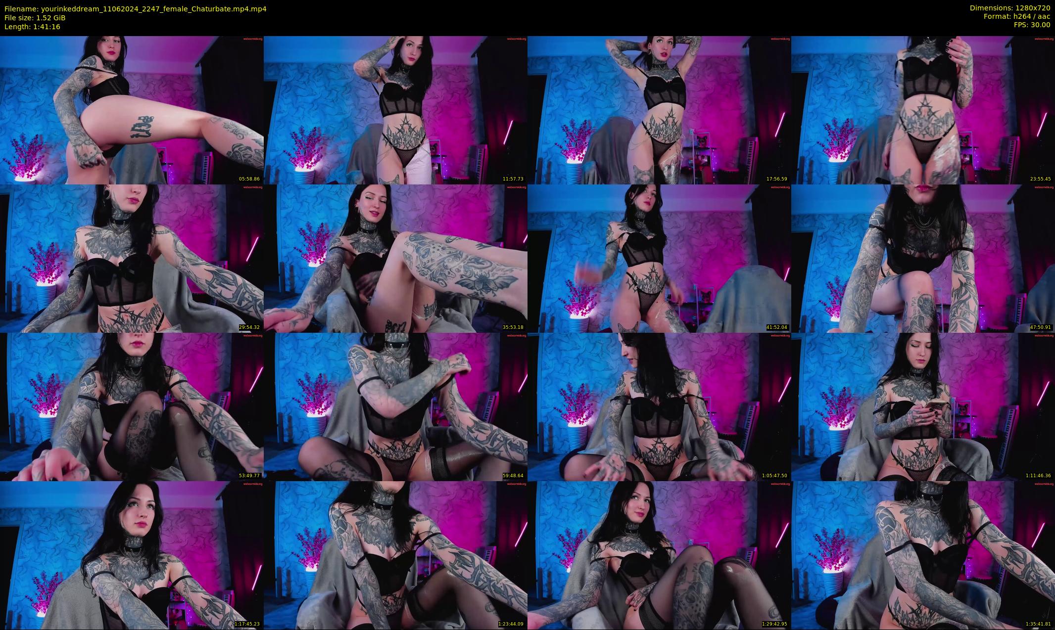 yourinkeddream — 102 minute Chaturbate couple cam show recording, 720p, Jun 11, 2024