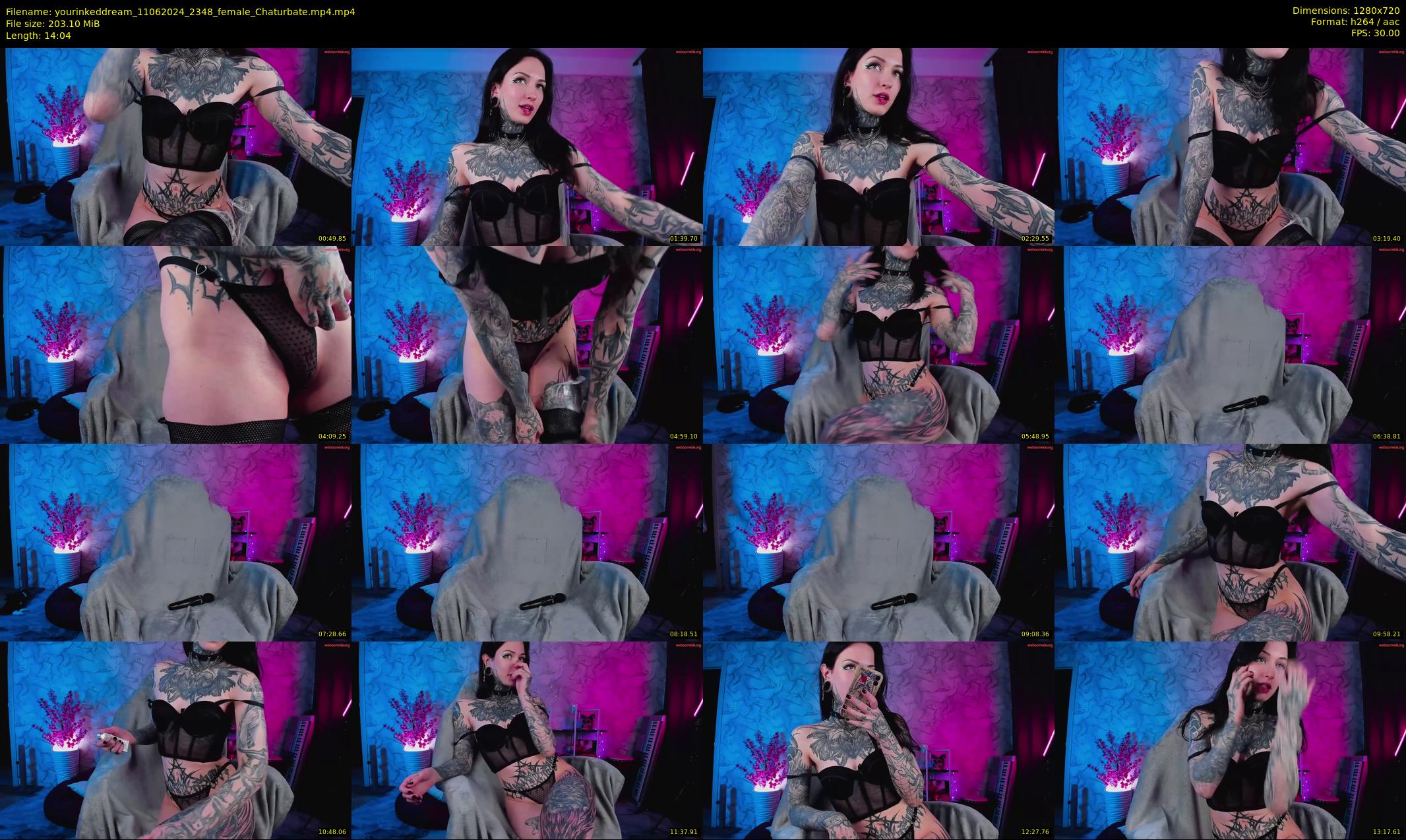 yourinkeddream — 15 minute Chaturbate couple cam show recording, 720p, Jun 11, 2024
