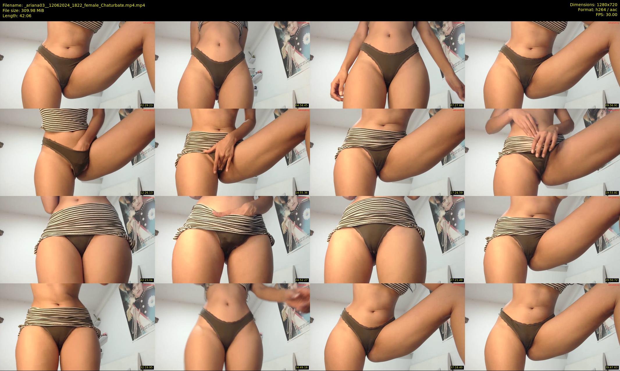 _ariana03_ — 43 minute Chaturbate female cam show recording, 720p, Jun 12, 2024