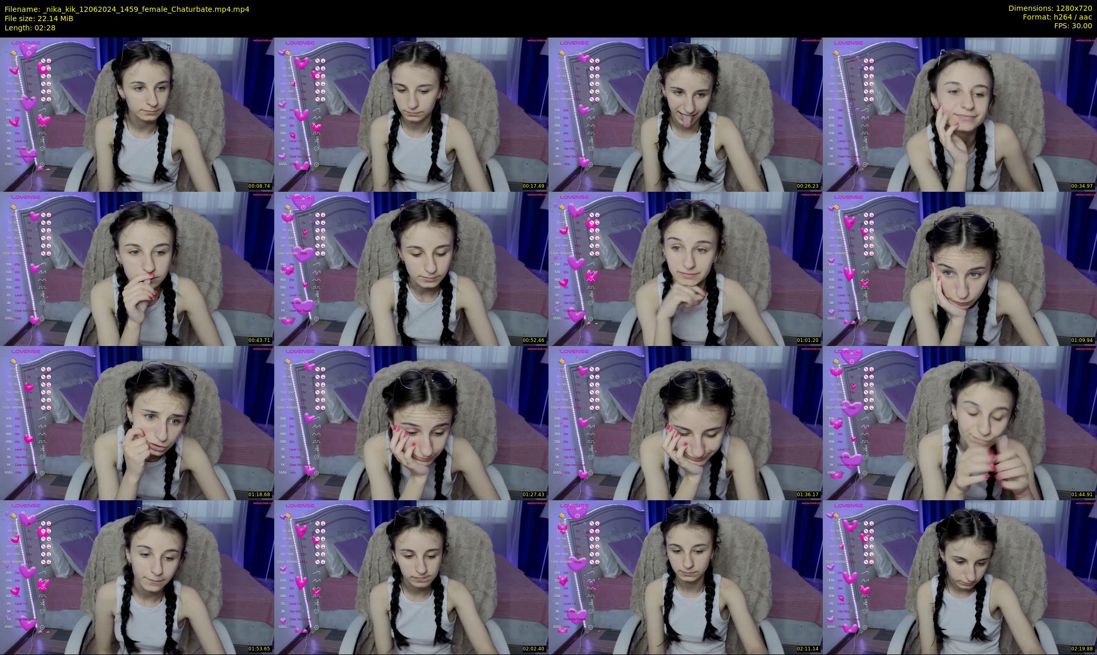 _nika_kik — 3 minute Chaturbate female cam show recording, 720p, Jun 12, 2024