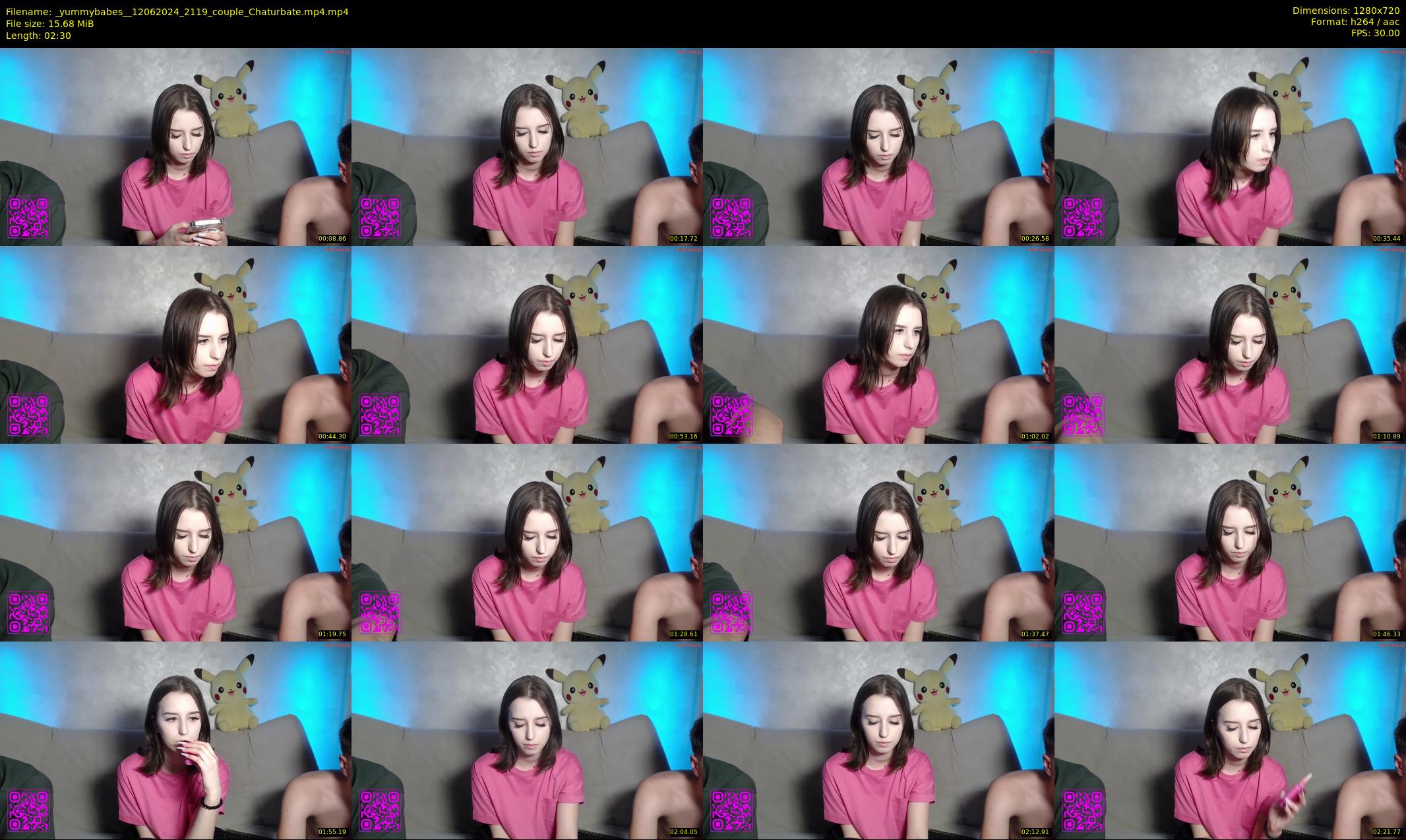 _yummybabes_ — 3 minute Chaturbate couple cam show recording, 720p, Jun 12, 2024