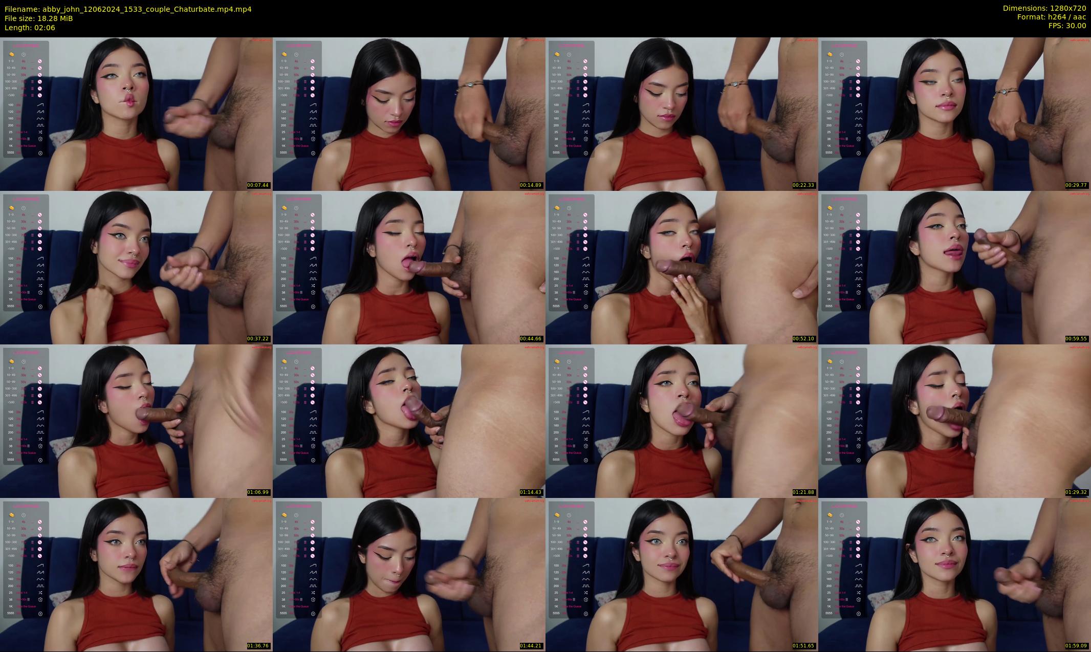abby_john — 3 minute Chaturbate couple cam show recording, 720p, Jun 12, 2024