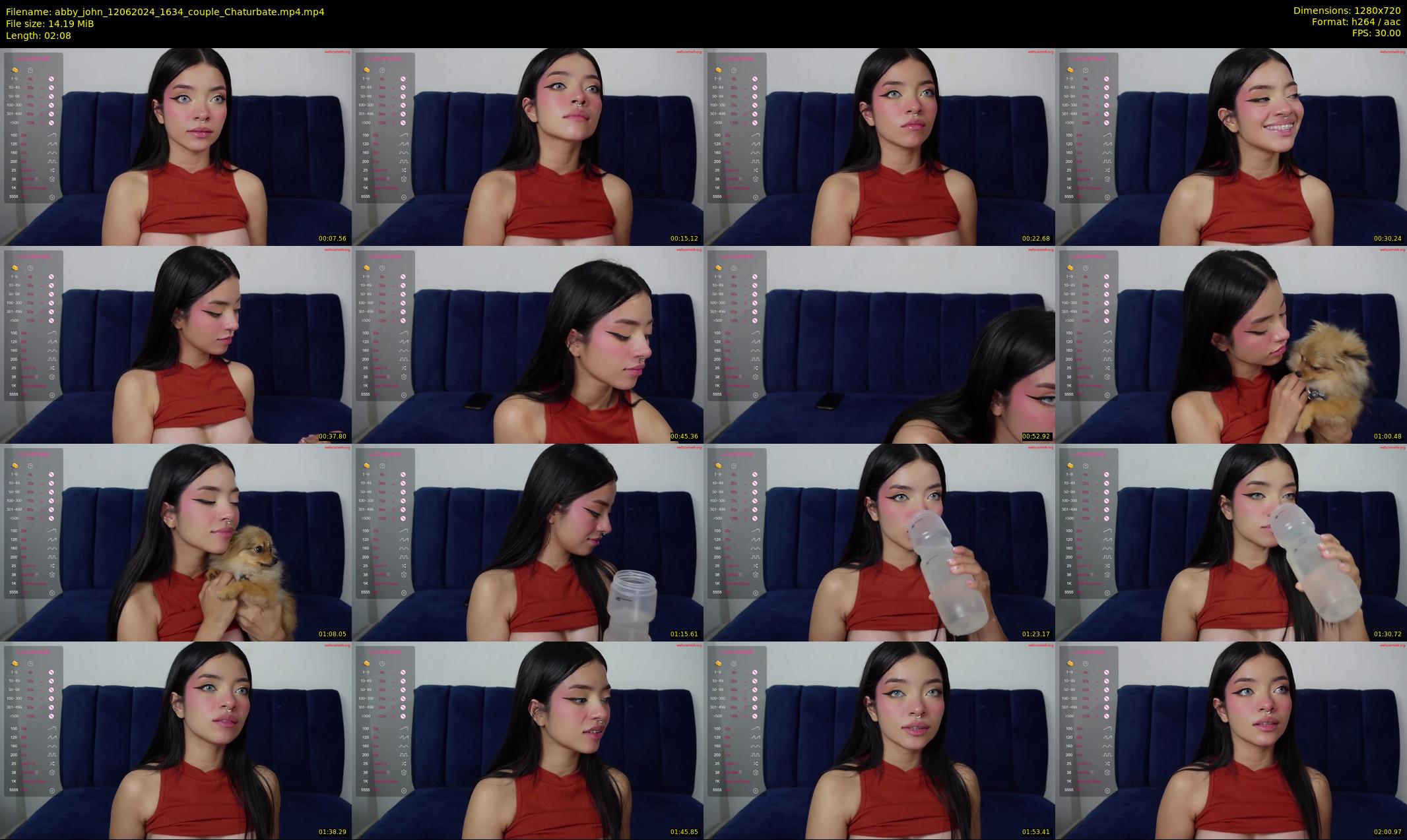 abby_john — 3 minute Chaturbate couple cam show recording, 720p, Jun 12, 2024