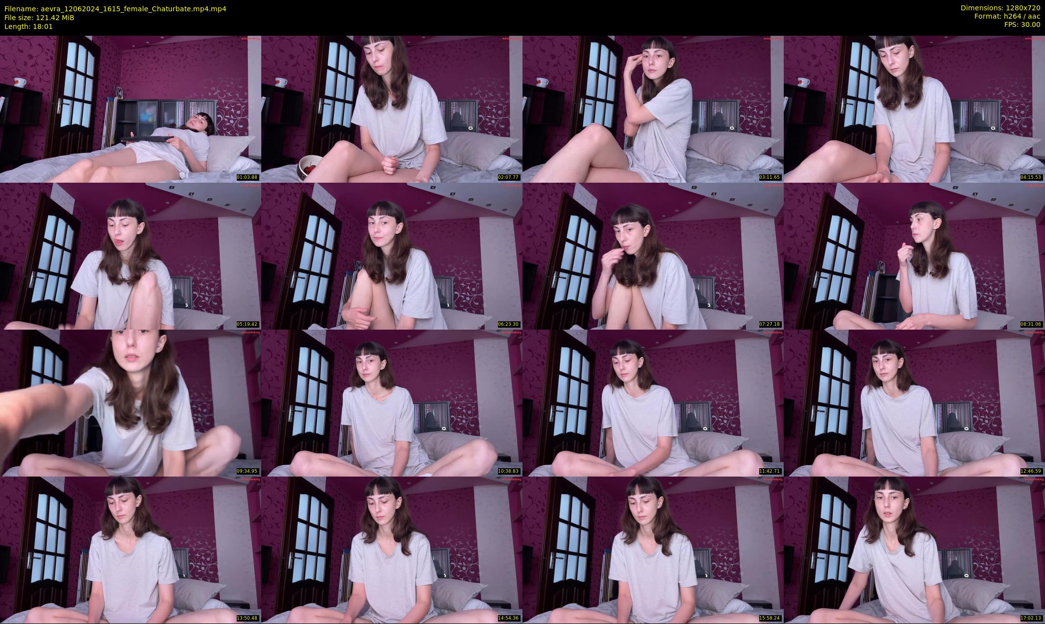 aevra — 19 minute Chaturbate female cam show recording, 720p, Jun 12, 2024