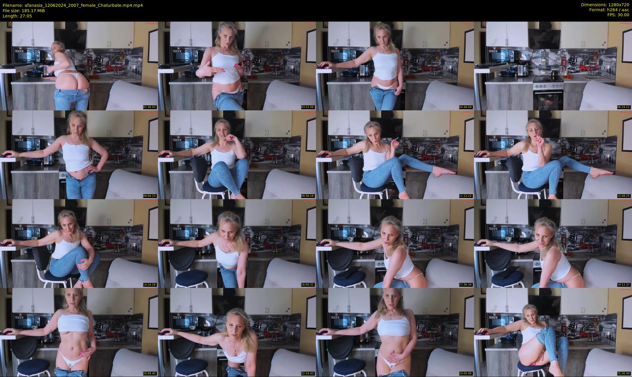 afanasia — 28 minute Chaturbate female cam show recording, 720p, Jun 12, 2024