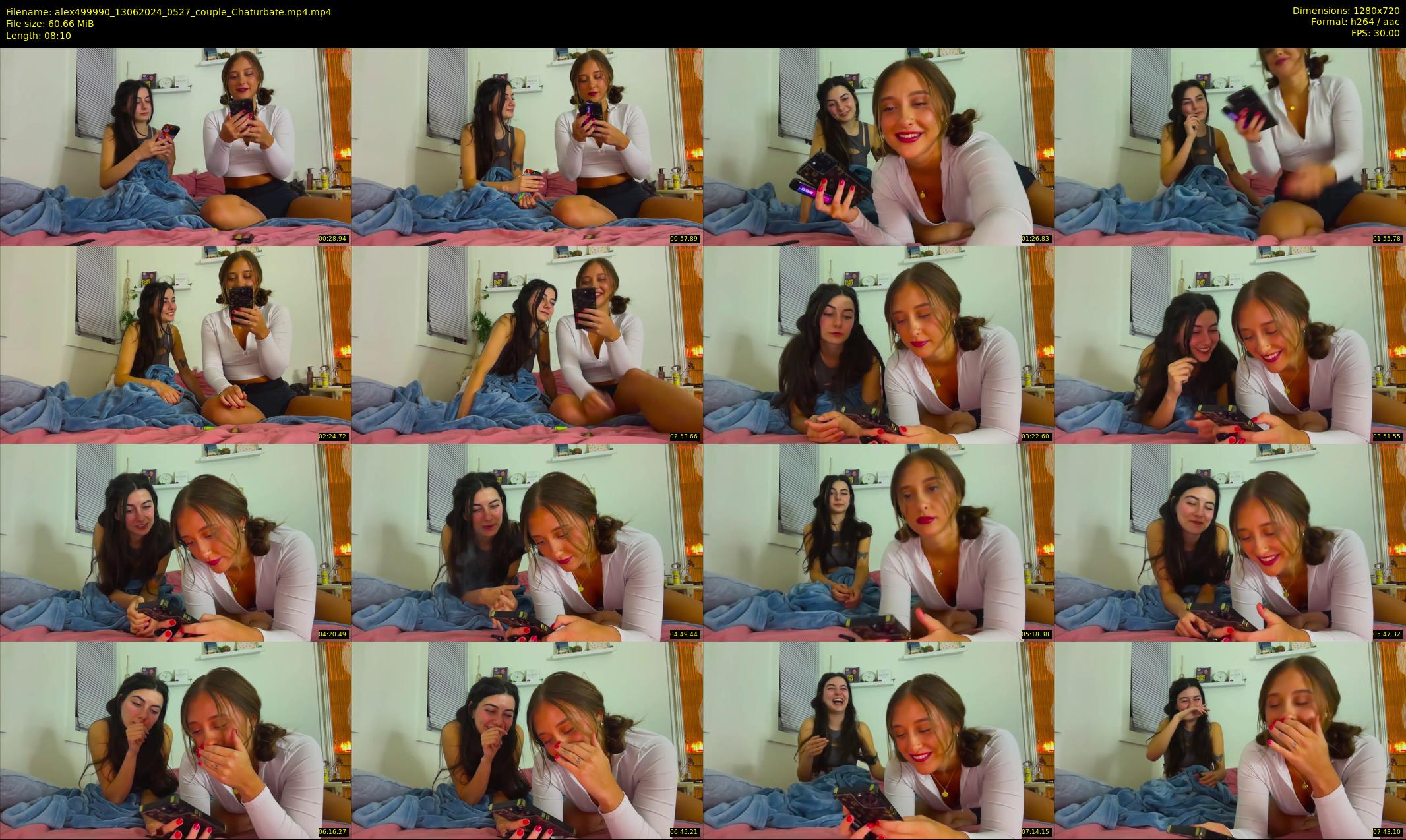 alex499990 — 9 minute Chaturbate female cam show recording, 720p, Jun 13, 2024