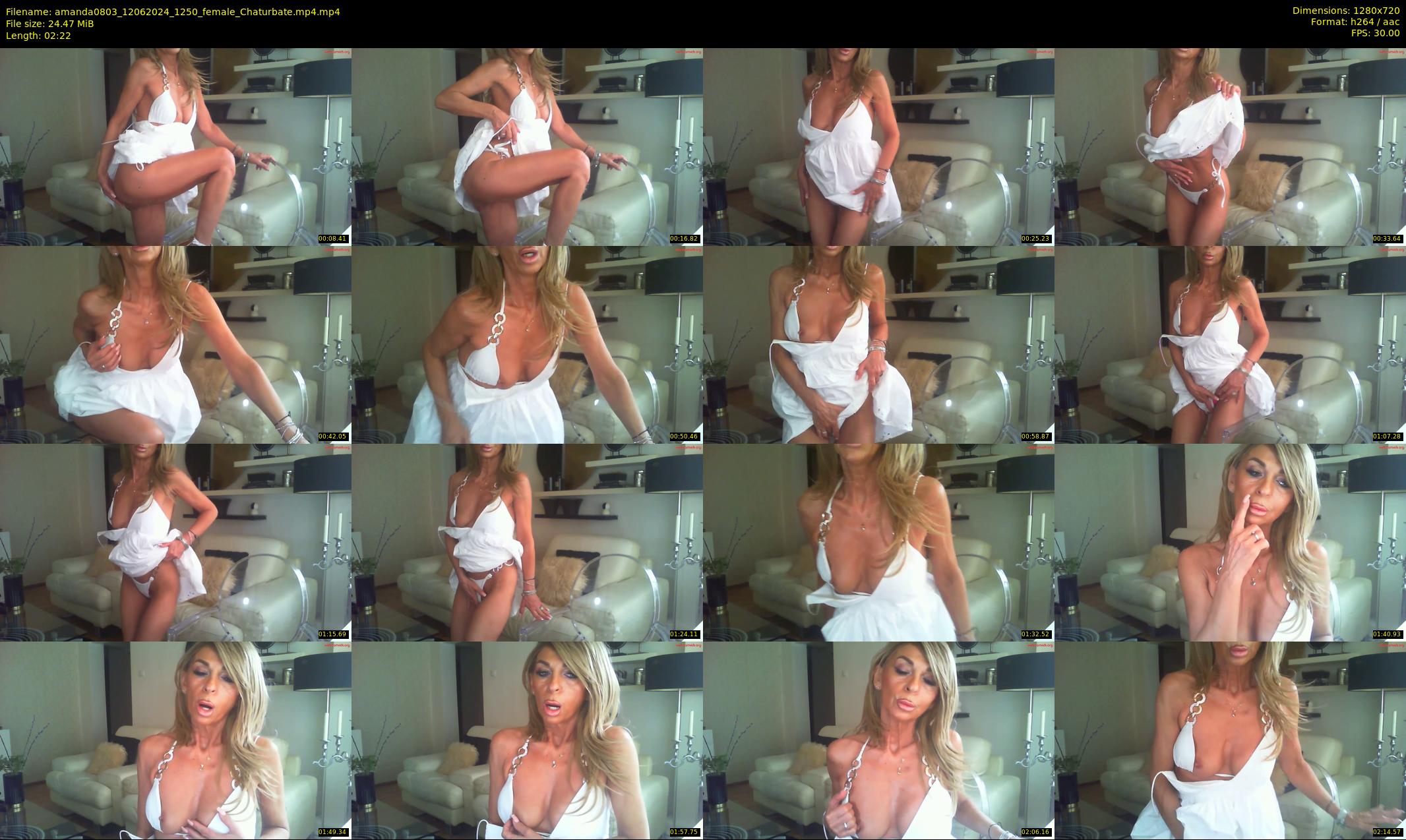 amanda0803 — 3 minute Chaturbate female cam show recording, 720p, Jun 12, 2024