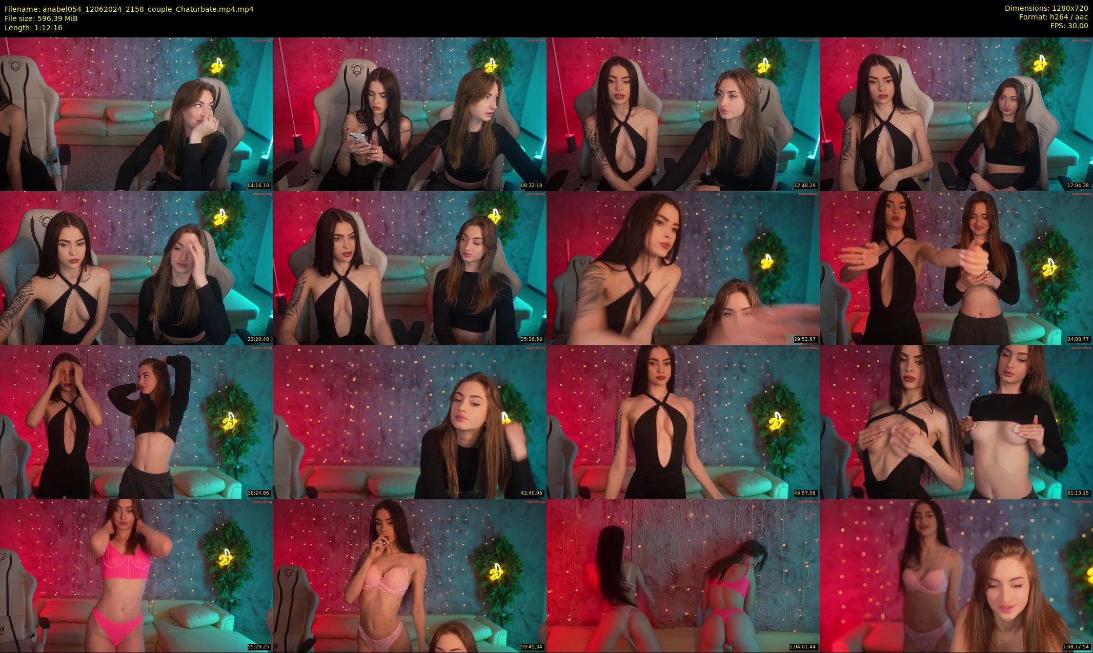 anabel054 — 73 minute Chaturbate female cam show recording, 720p, Jun 12, 2024