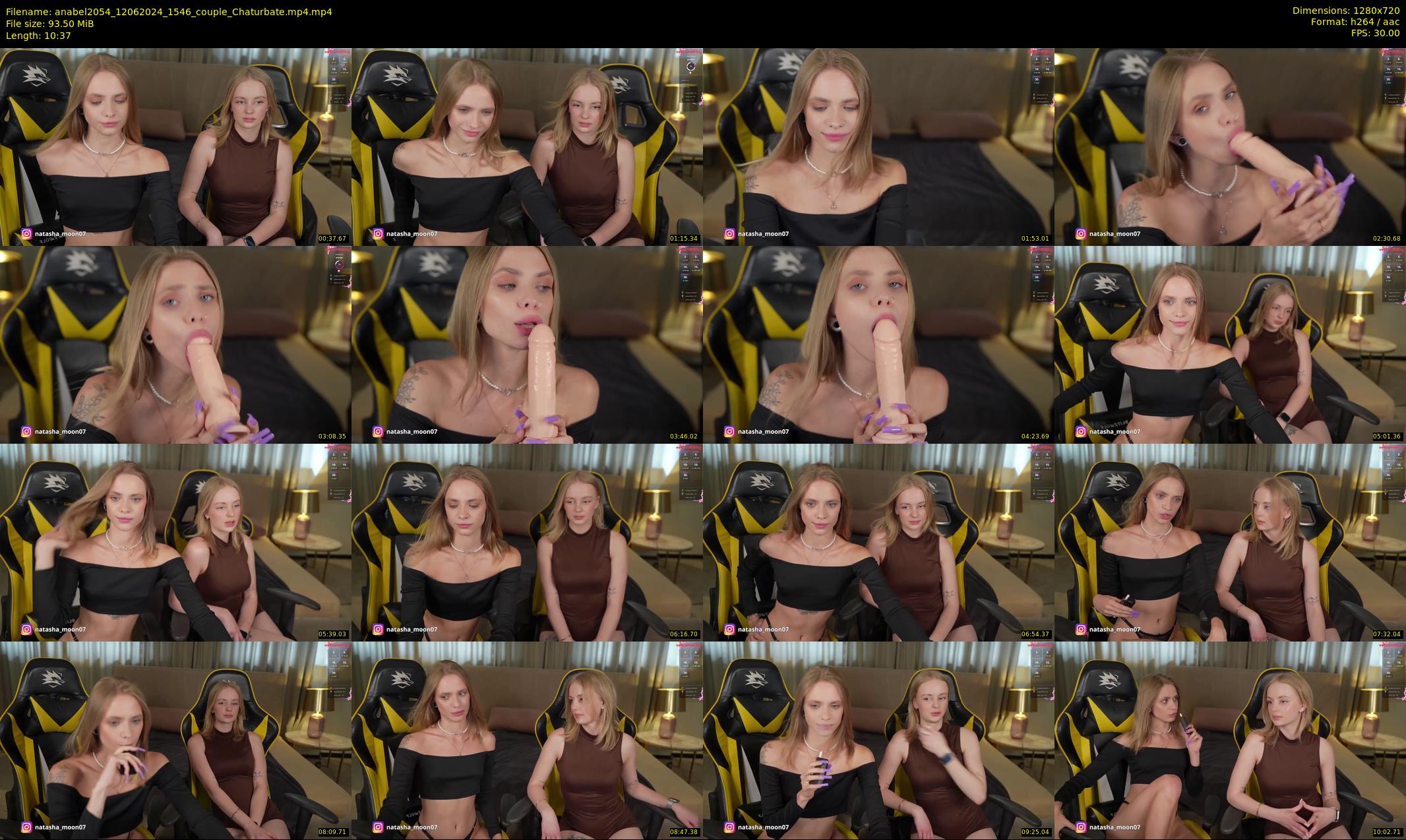 anabel2054 — 11 minute Chaturbate female cam show recording, 720p, Jun 12, 2024