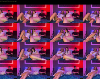 anna13121312 — 5 minute Chaturbate couple cam show recording, 720p, Jun 12, 2024