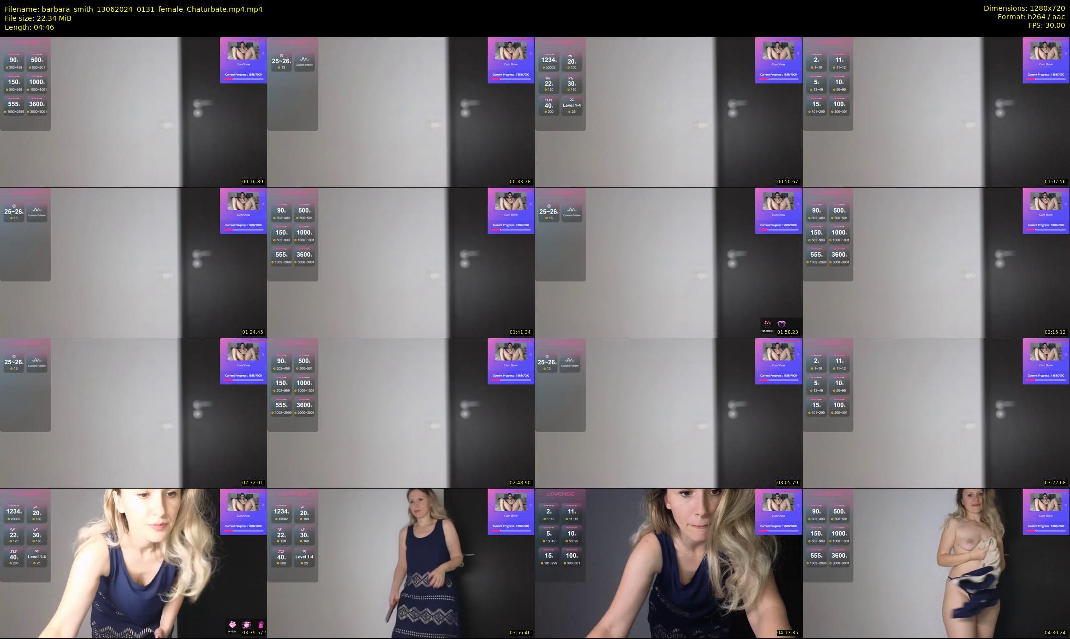 barbara_smith — 5 minute Chaturbate female cam show recording, 720p, Jun 13, 2024