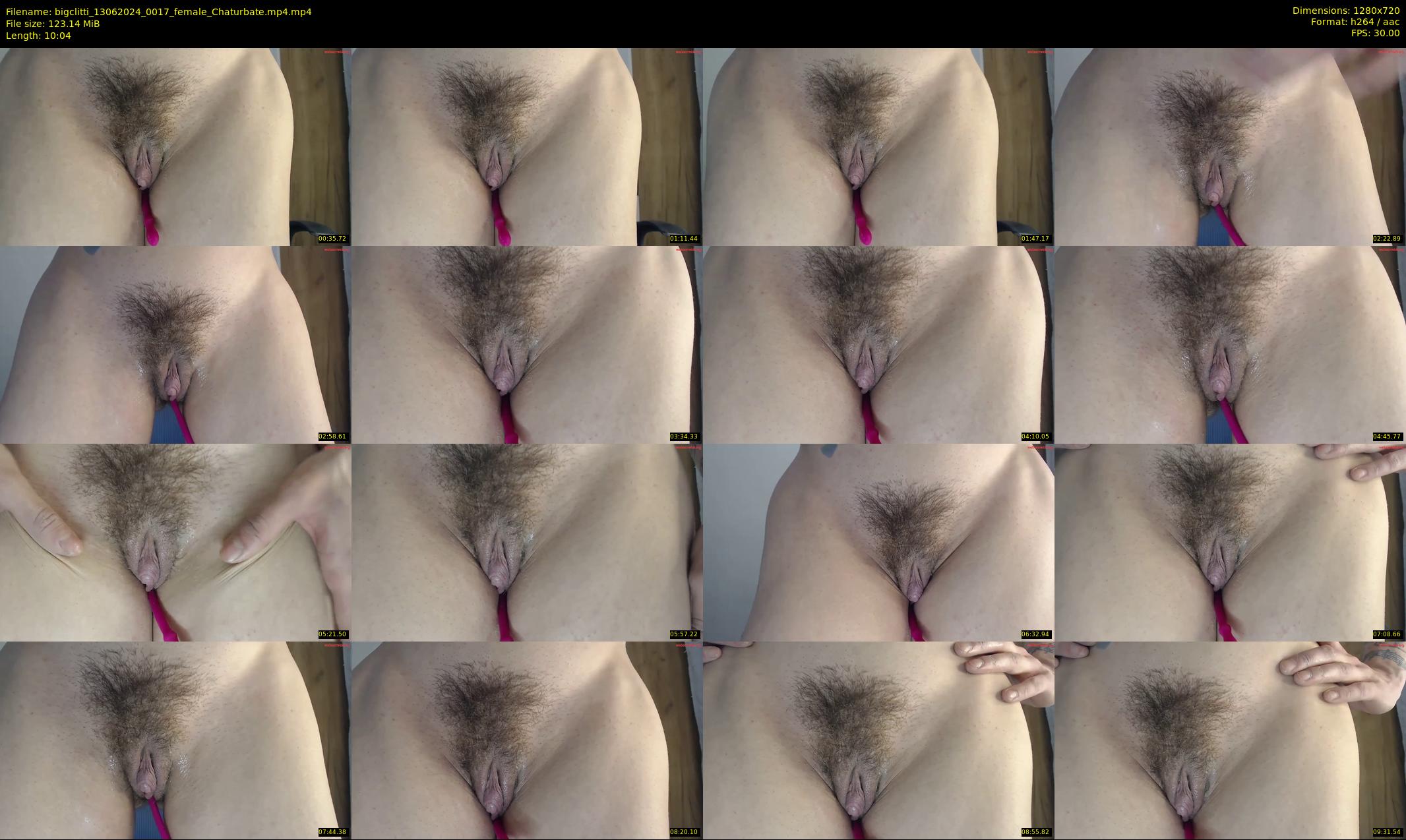 bigclitti — 11 minute Chaturbate female cam show recording, 720p, Jun 13, 2024