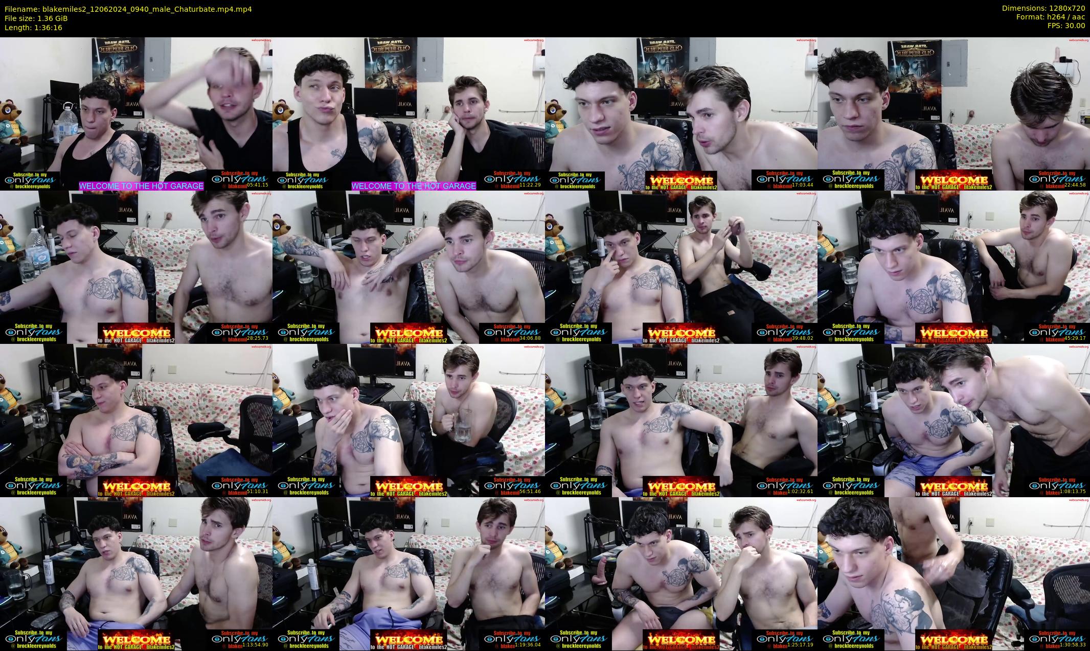 blakemiles2 — 97 minute Chaturbate male cam show recording, 720p, Jun 12, 2024