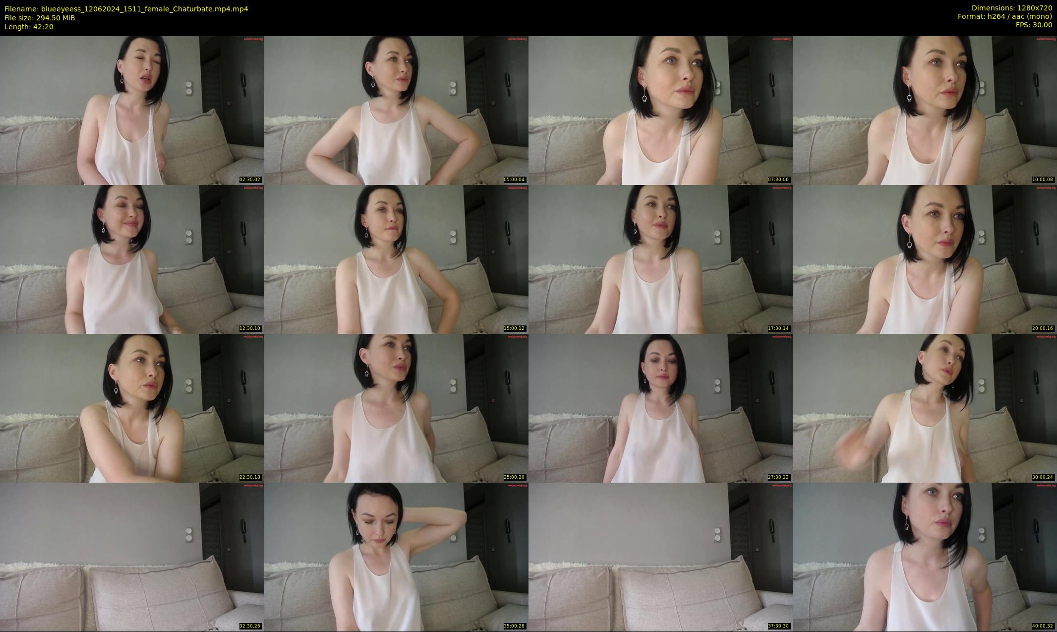 blueeyeess — 43 minute Chaturbate female cam show recording, 720p, Jun 12, 2024