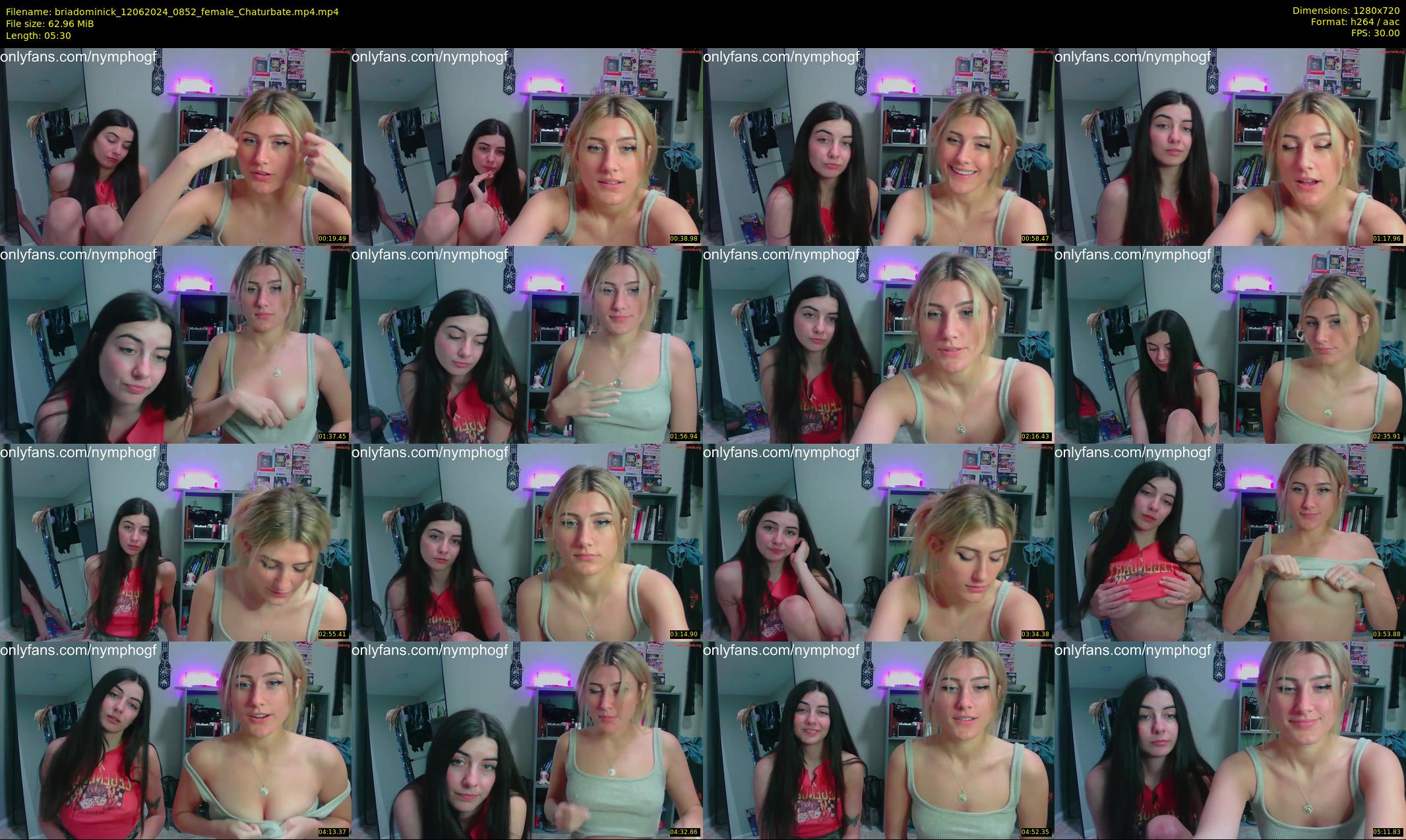 briadominick — 6 minute Chaturbate couple cam show recording, 720p, Jun 12, 2024