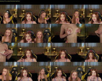 bright_diamonds_054 — 65 minute Chaturbate couple cam show recording, 720p, Jun 12, 2024