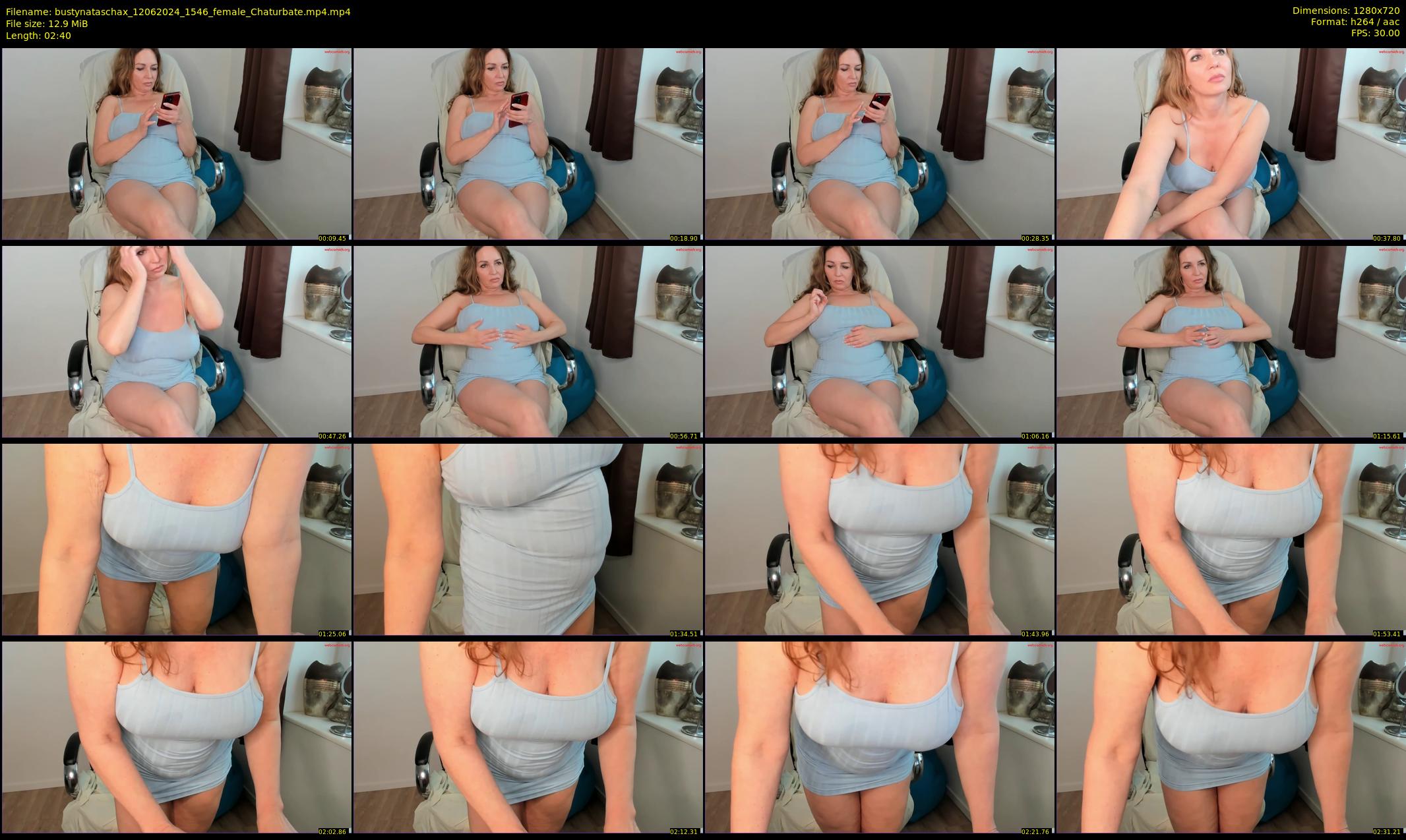 bustynataschax — 3 minute Chaturbate female cam show recording, 720p, Jun 12, 2024