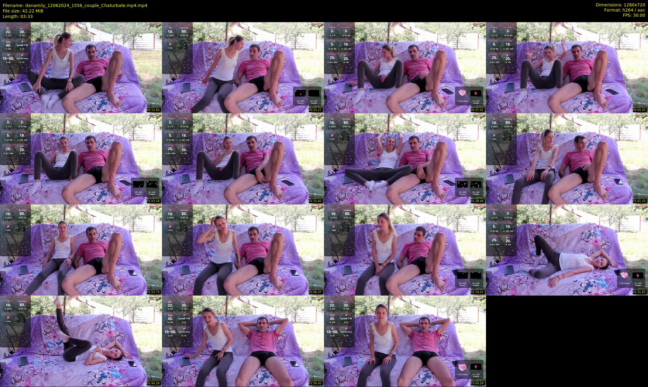 danamily — 4 minute Chaturbate female cam show recording, 720p, Jun 12, 2024