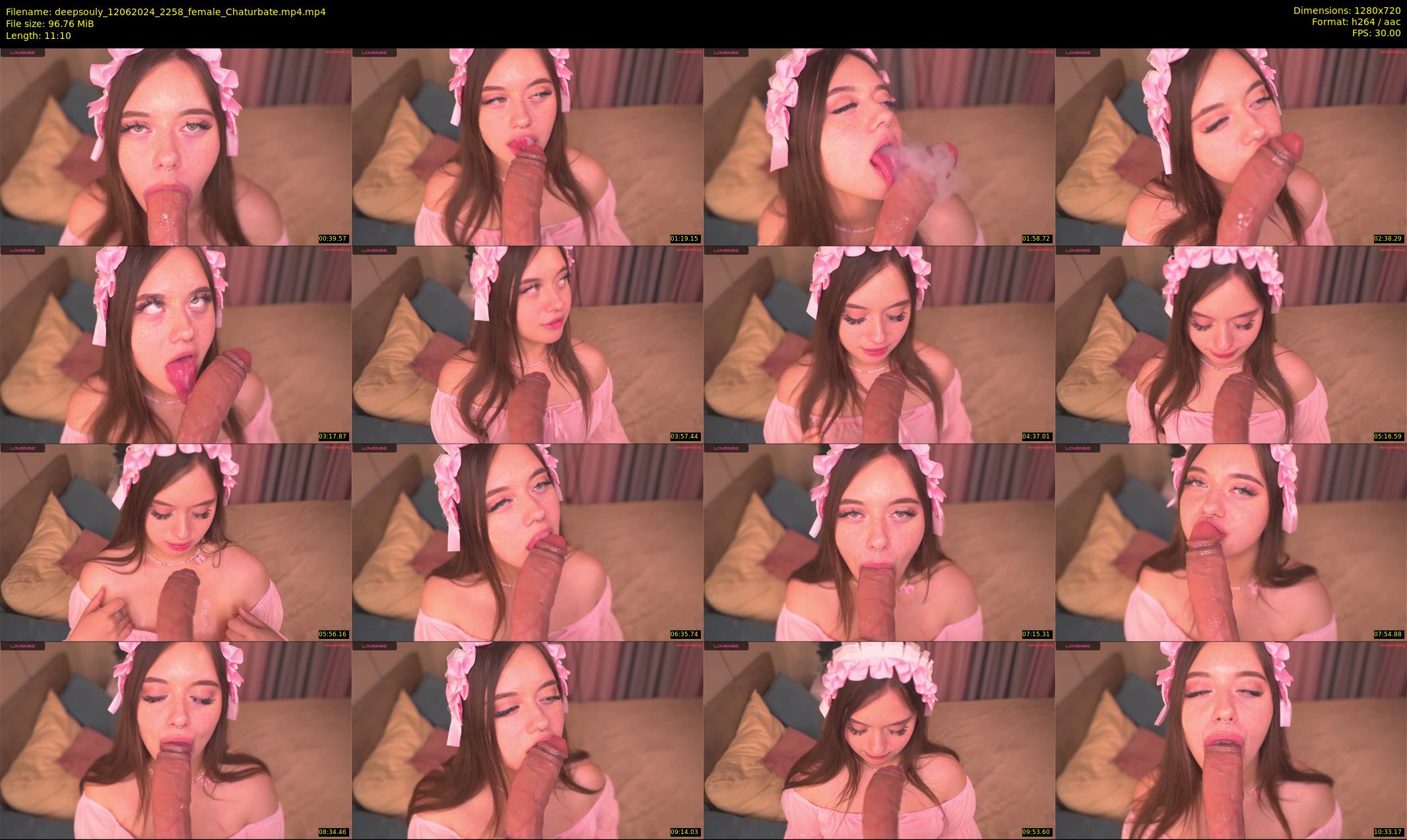 deepsouly — 12 minute Chaturbate female cam show recording, 720p, Jun 12, 2024